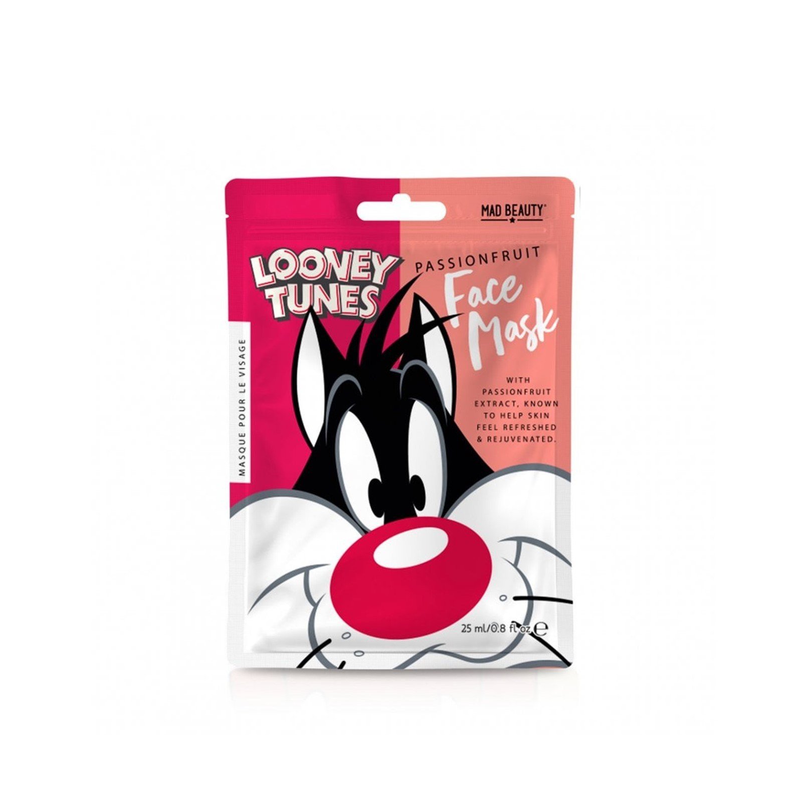 Mad Beauty Warner Brothers Looney Tunes Sylvester Sheet Face Mask 25ml (0.8 fl oz)