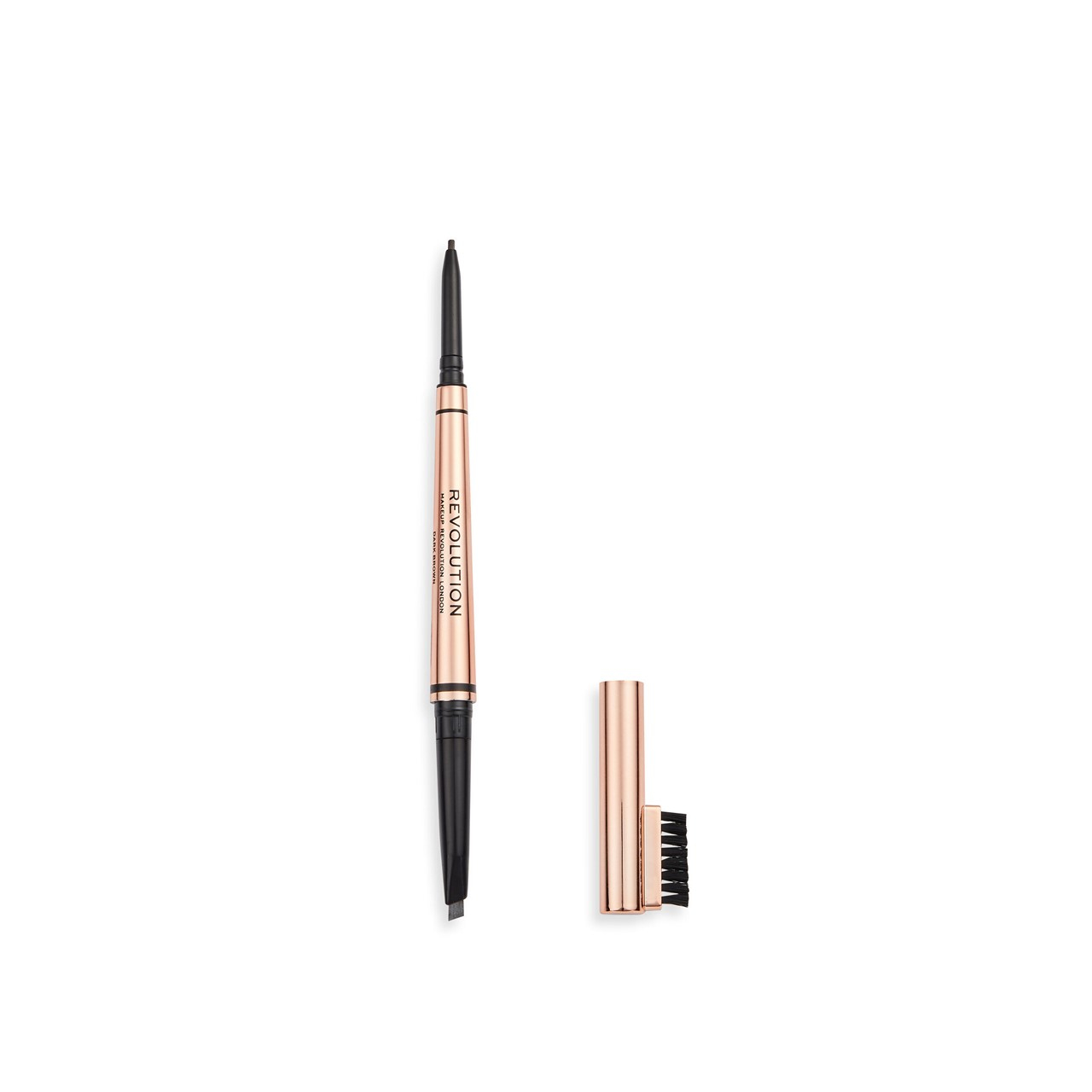 Makeup Revolution Balayage Duo Brow Pencil Dark Brown 0.38g