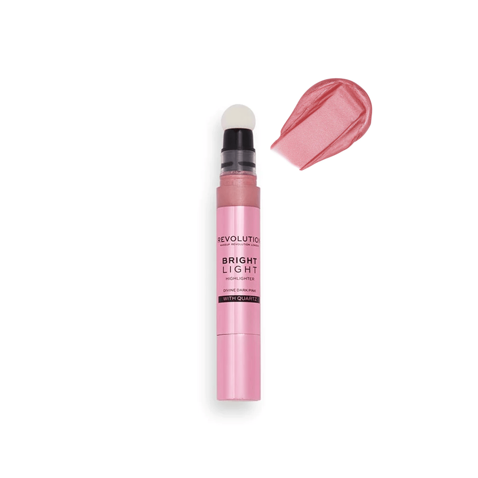 Makeup Revolution Bright Light Highlighter Divine Dark Pink 3ml (0.10 fl oz)