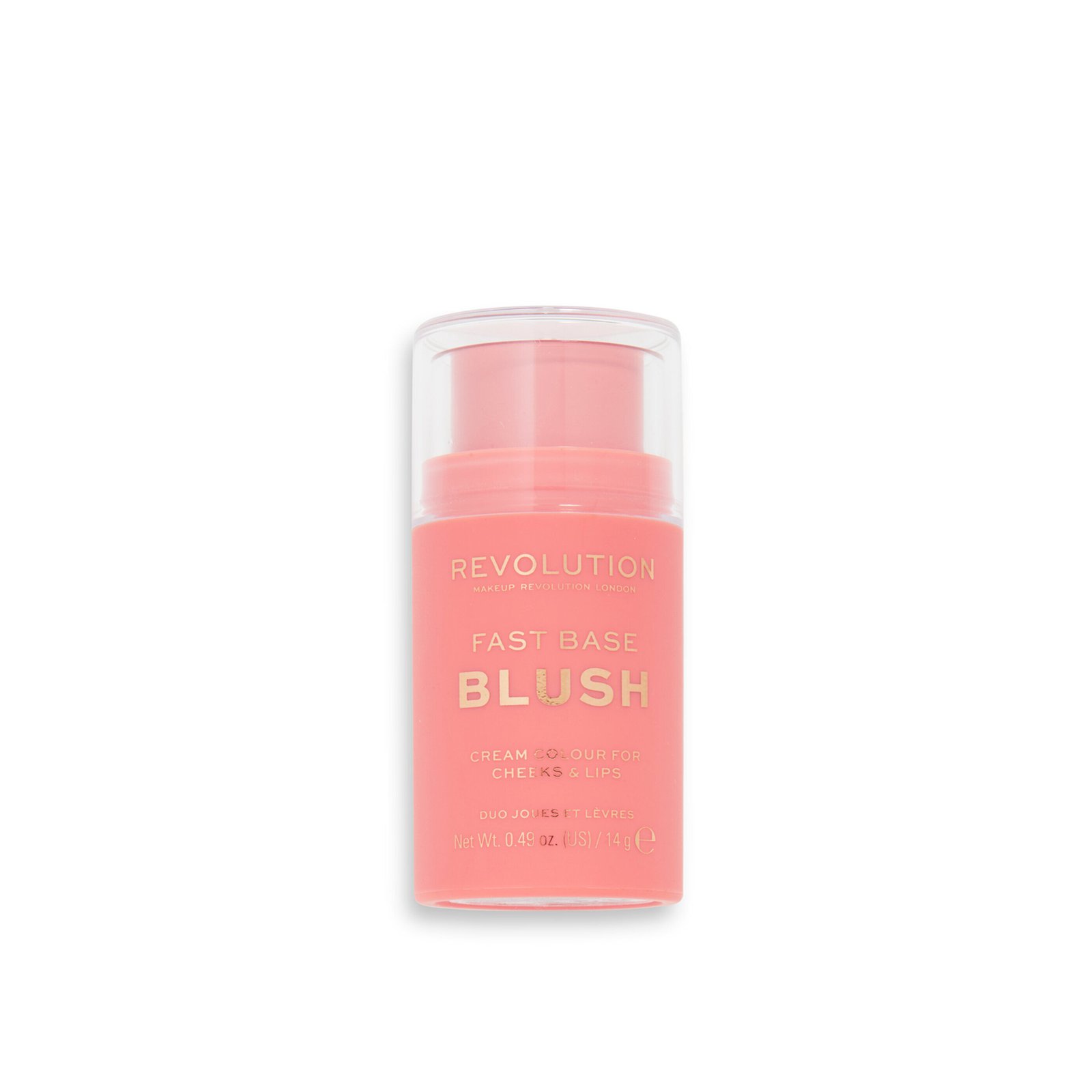 Makeup Revolution Fast Base Blush Stick Peach 14g (0.49 oz)