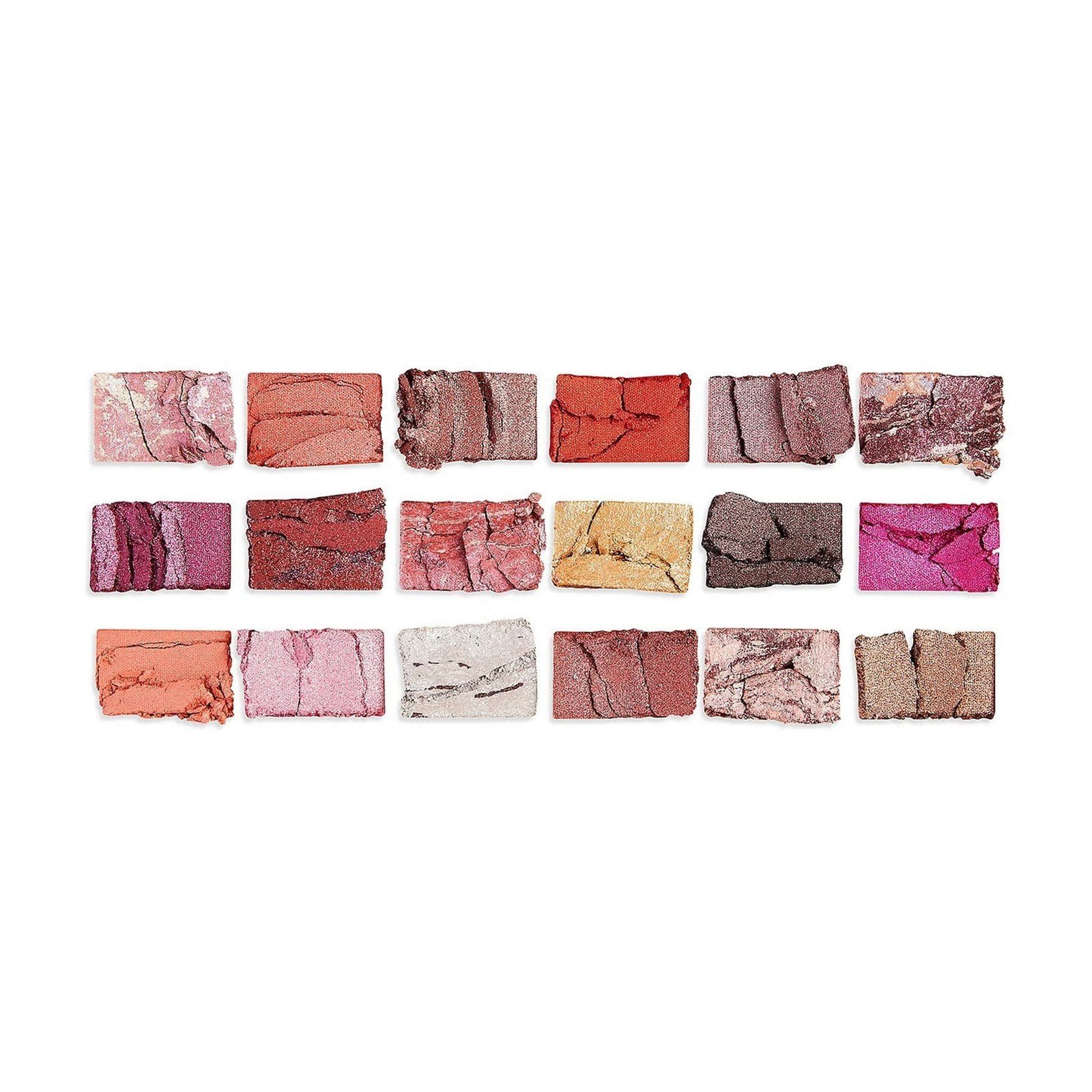 Makeup Revolution I Heart Revolution Chocolate Shadow Palette Marble Rose Gold