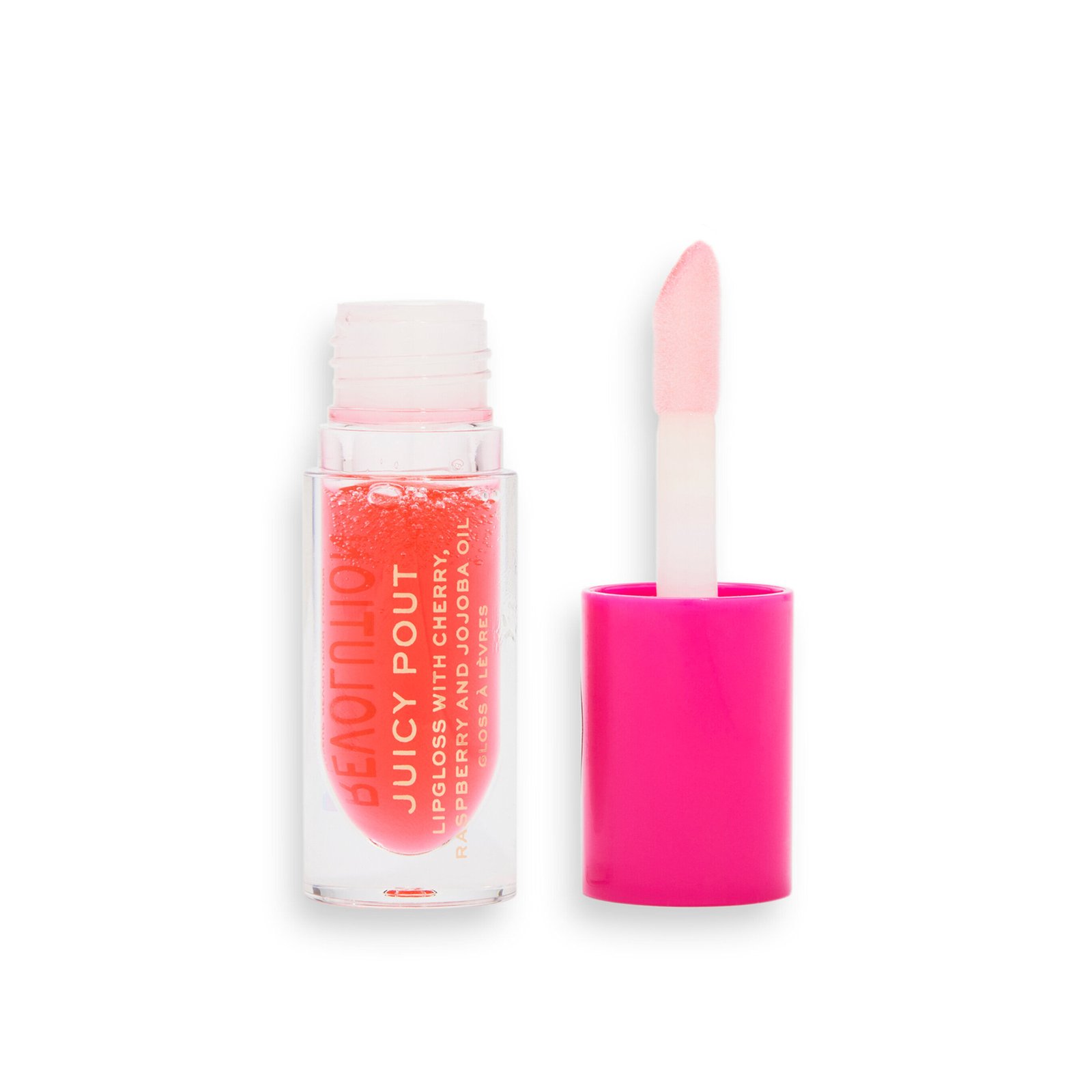Makeup Revolution Juicy Pout Lip Gloss Grapefruit 4.6ml