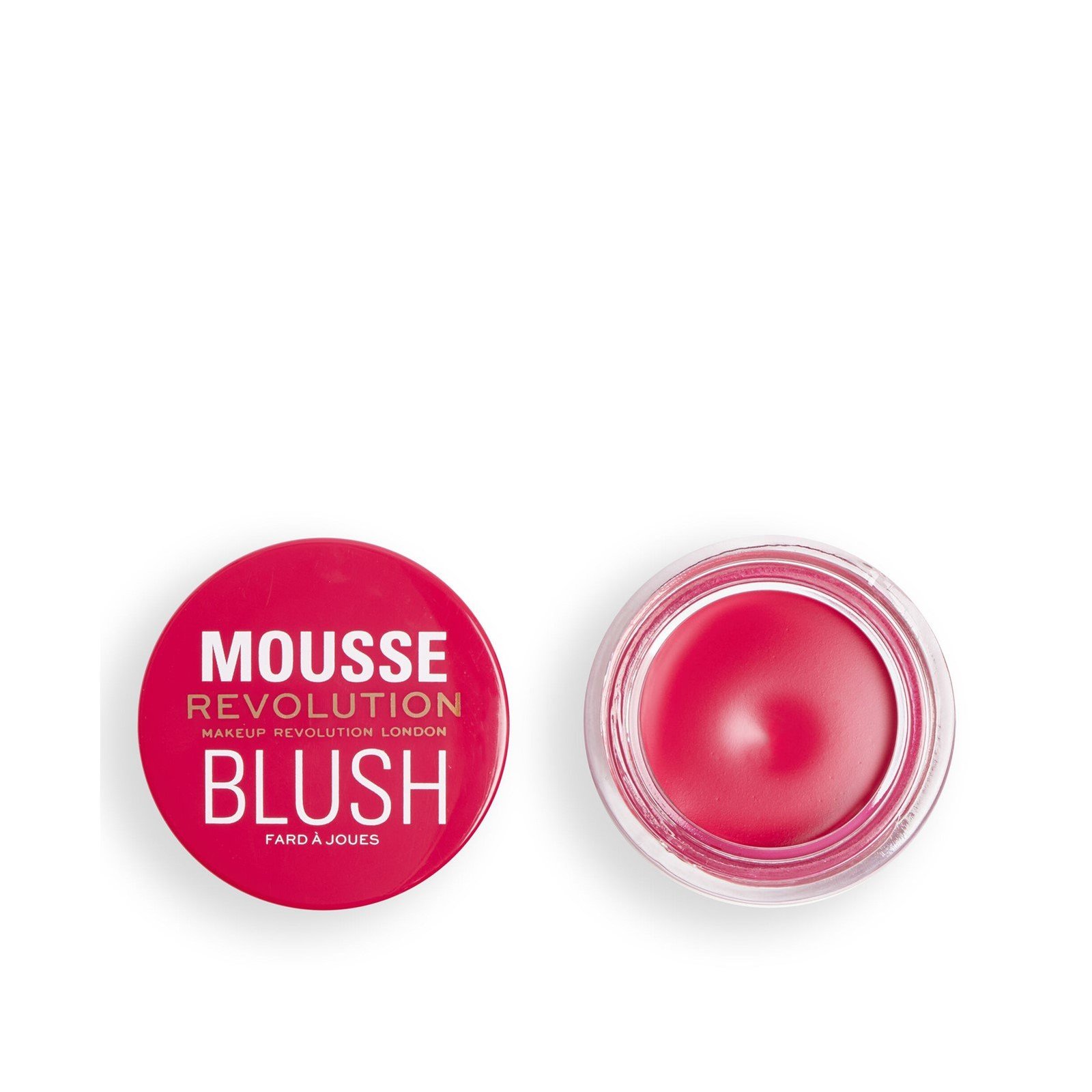 Makeup Revolution Mousse Blush Juicy Fuchsia Pink 6g (0.21 oz)