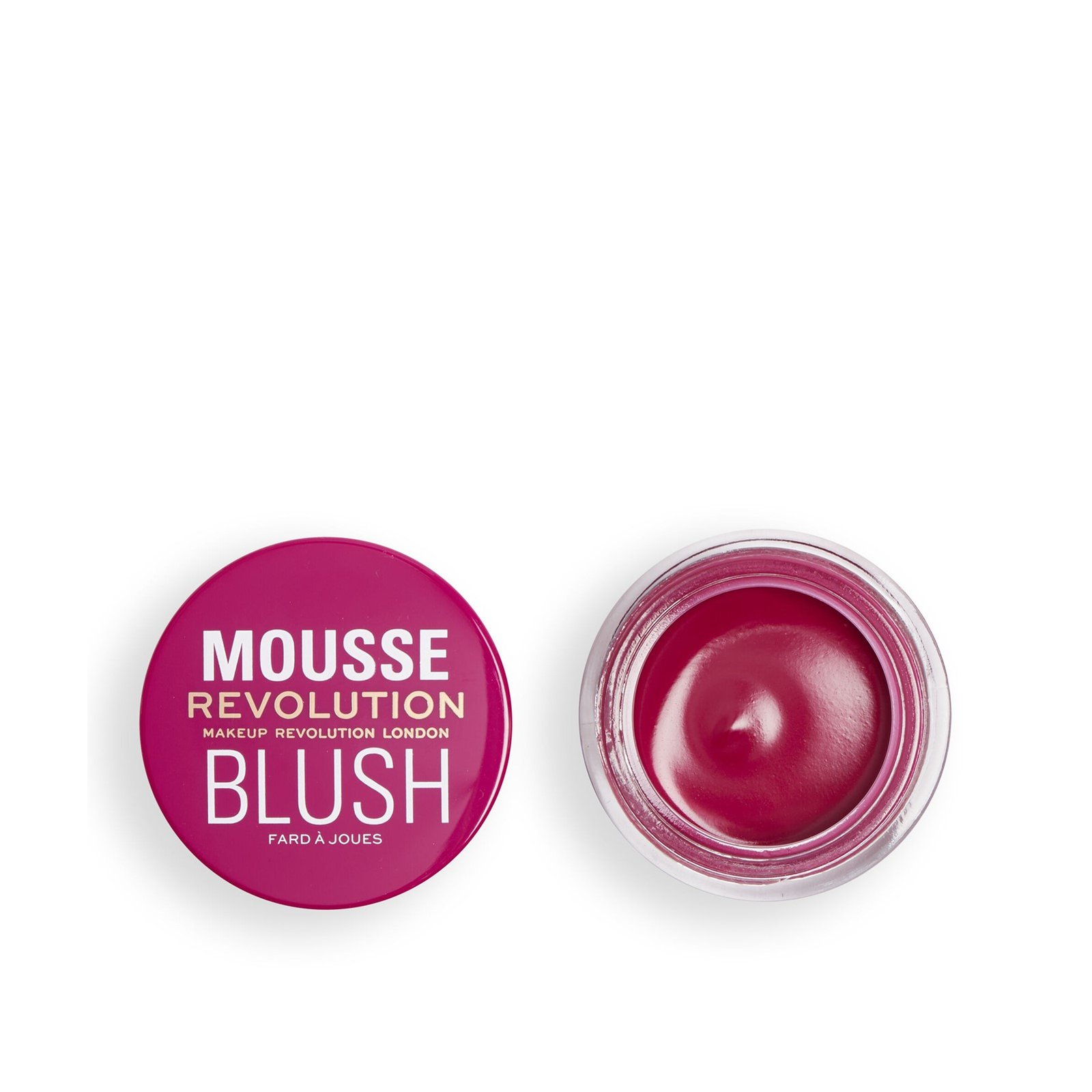 Makeup Revolution Mousse Blush Passion Deep Pink 6g (0.21 oz)