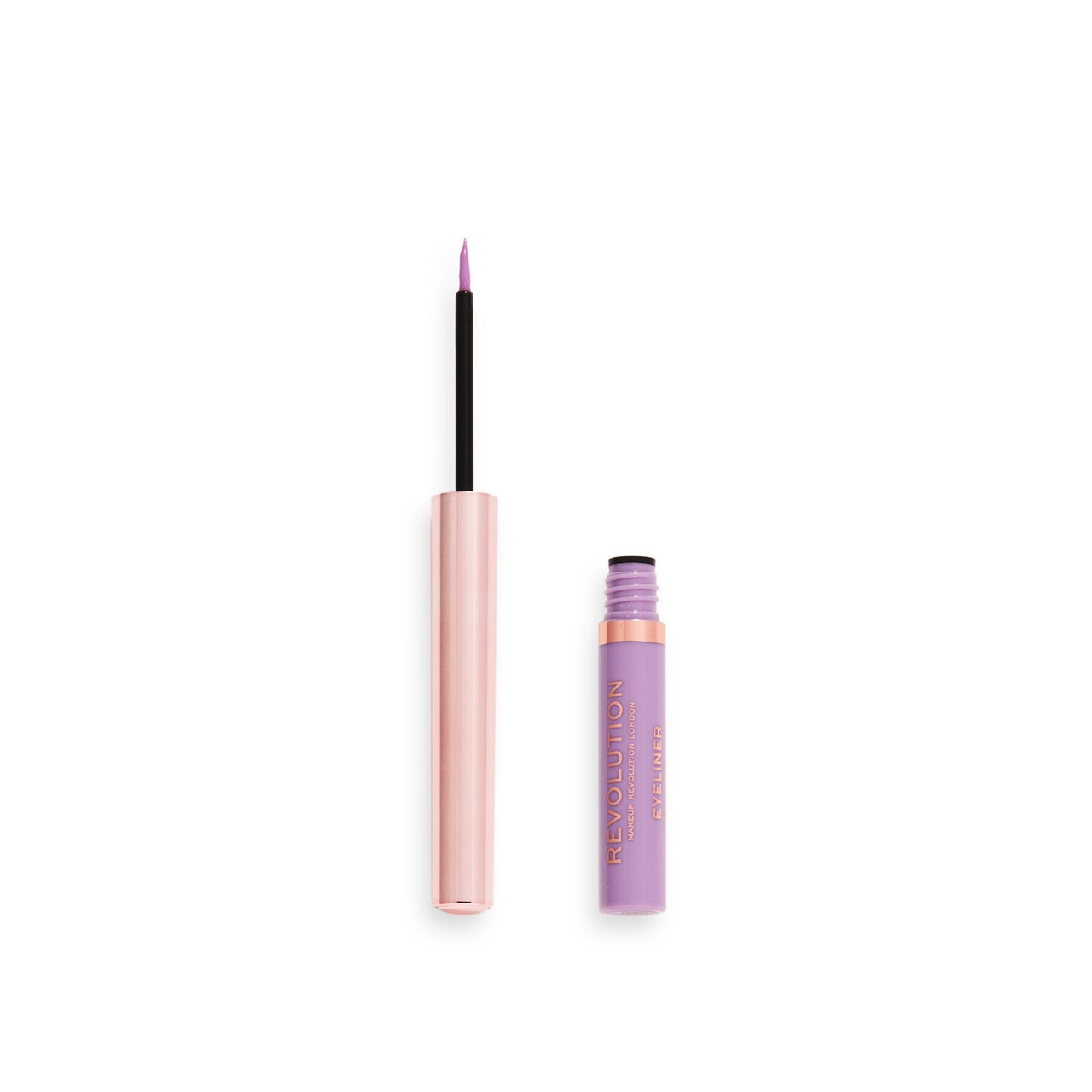Makeup Revolution Neon Heat Liquid Eyeliner Sweet Lilac 2.4ml (0.08fl oz)