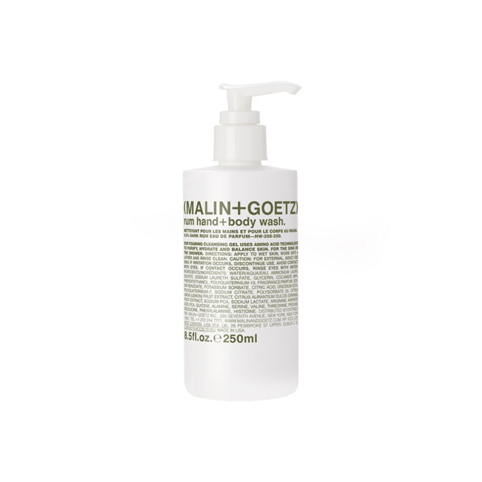 MALIN+GOETZ Eucalyptus Hand + Body Wash 250ml