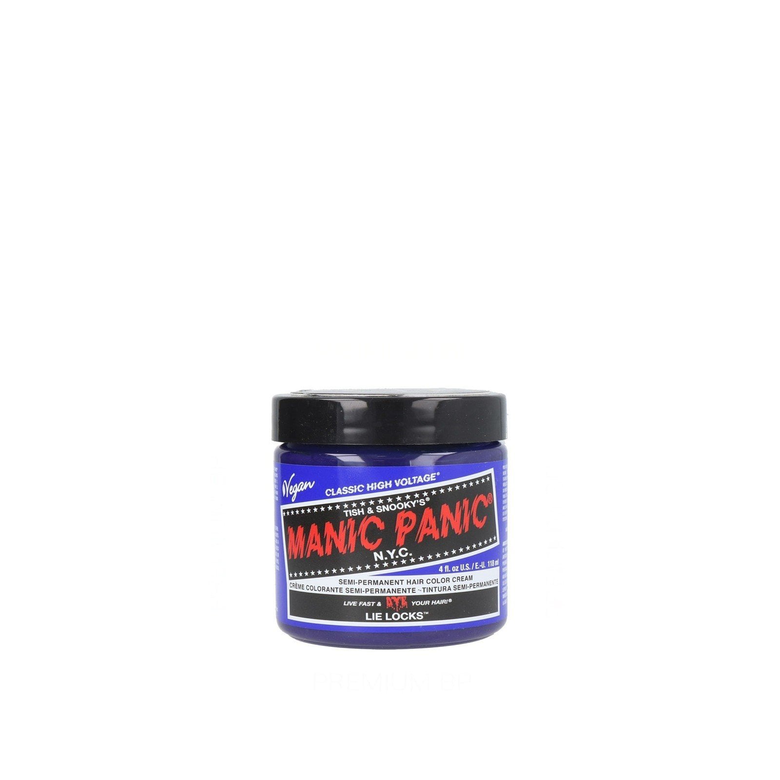 Manic Panic Classic High Voltage Semi-Permanent Hair Color Cream Lie Locks 118ml