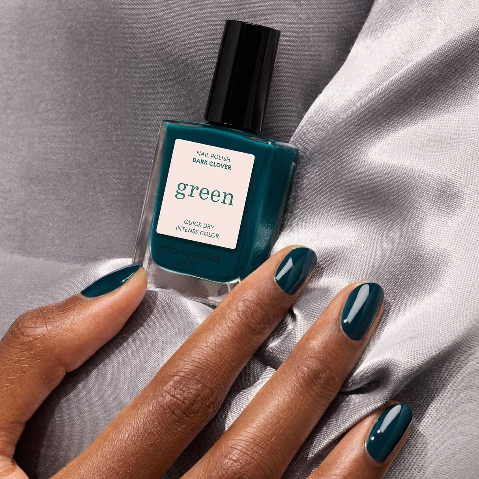 Manucurist Green Nail Polish Dark Clover 15ml