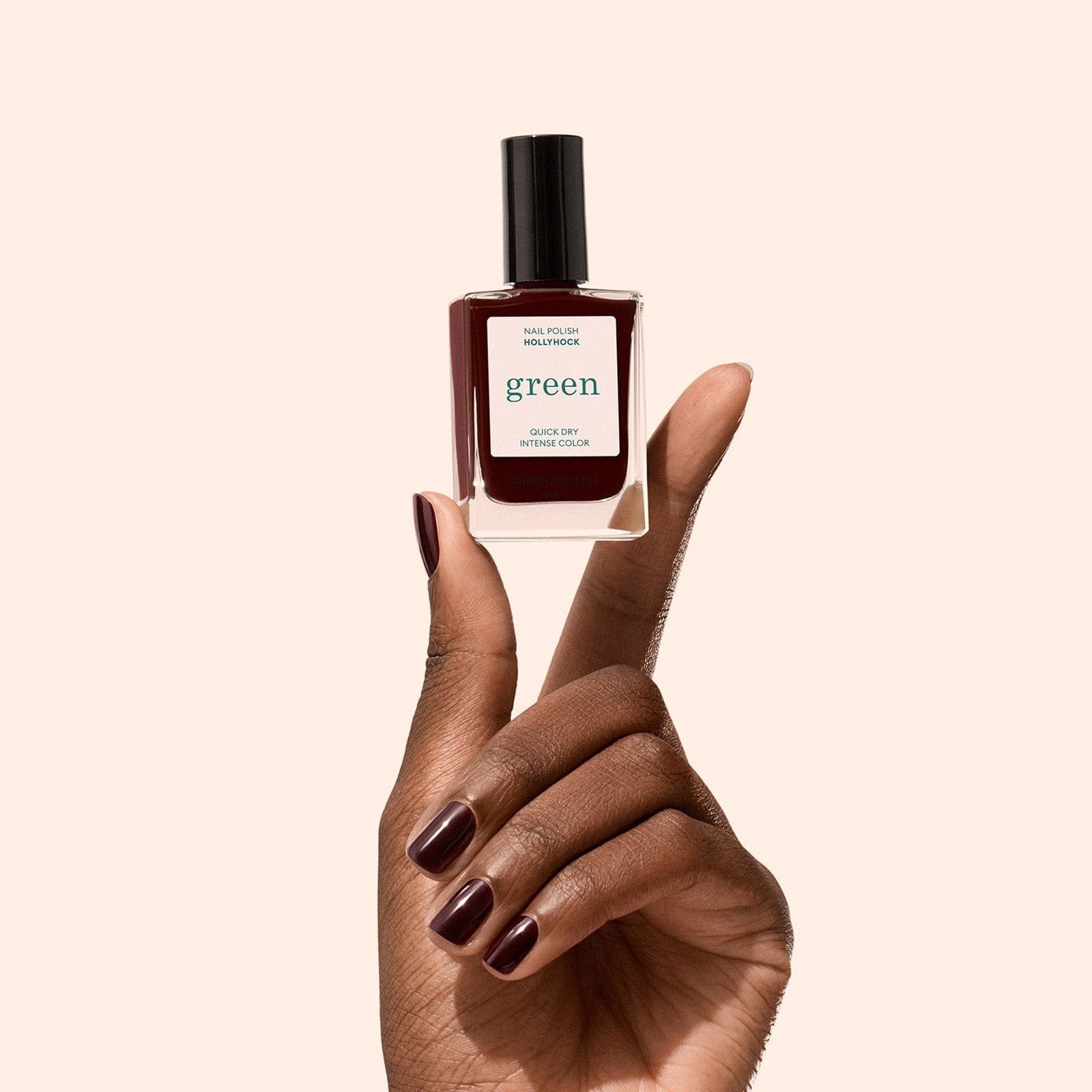 Manucurist Green Nail Polish Hollyhock 15ml