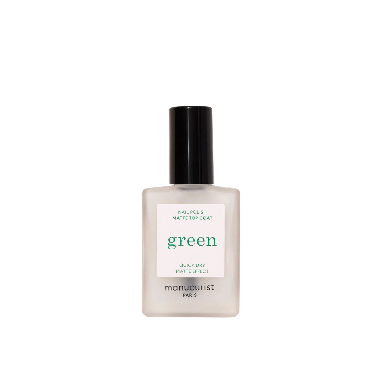 Manucurist Green Nail Polish Matte Top Coat 15ml