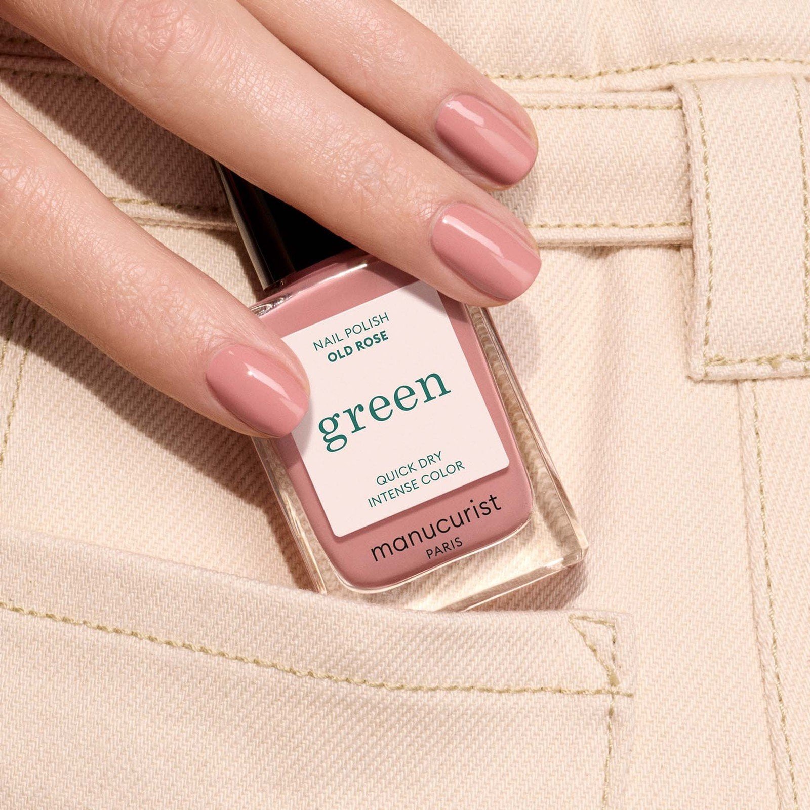 Manucurist Green Nail Polish Old Rose 15ml