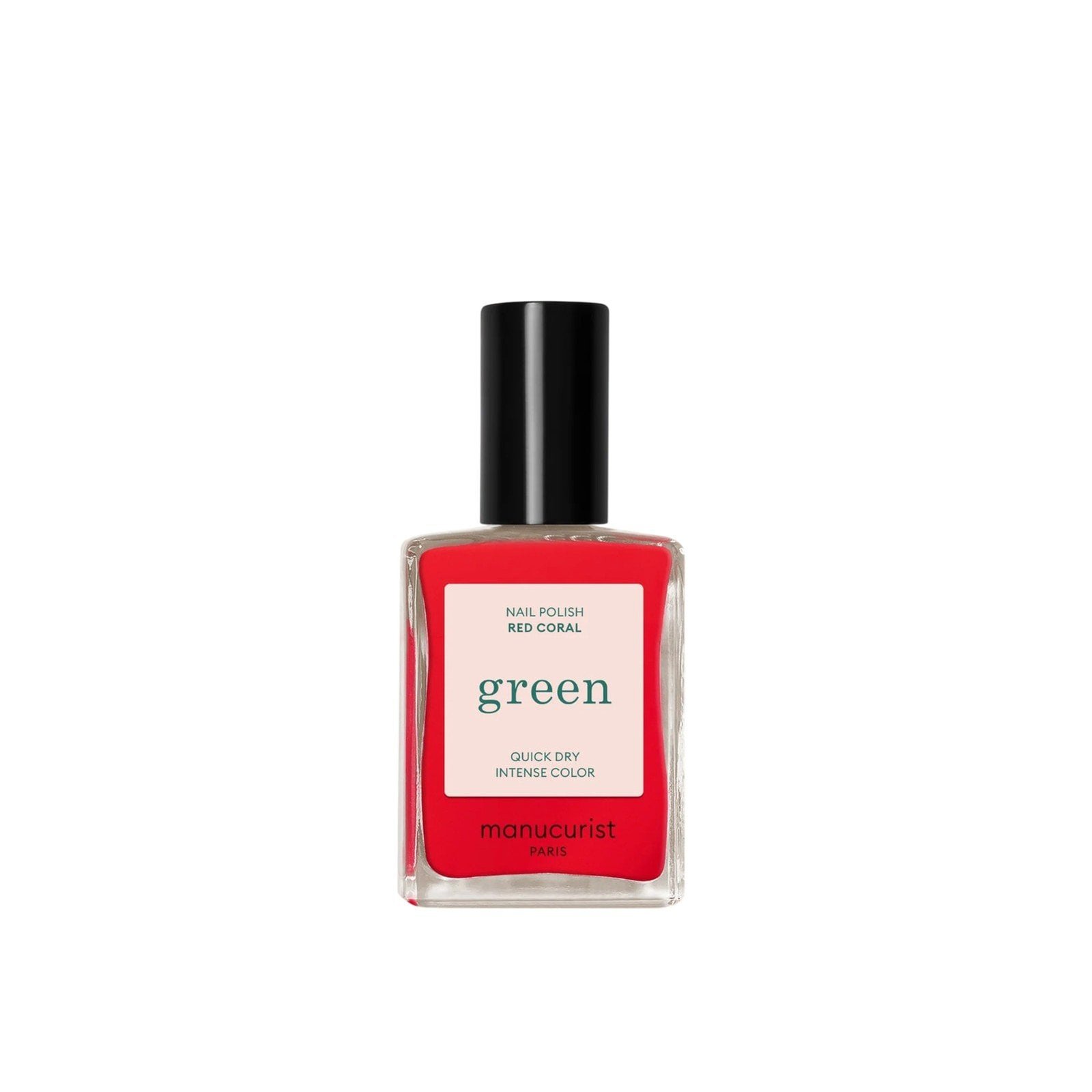 Manucurist Green Nail Polish Red Coral 15ml