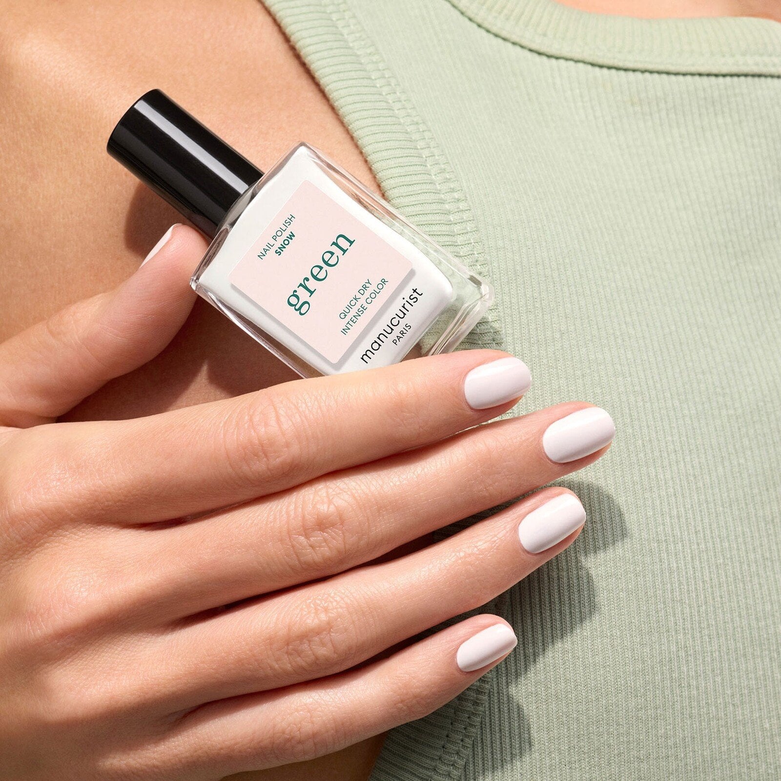 Manucurist Green Nail Polish Snow 15ml