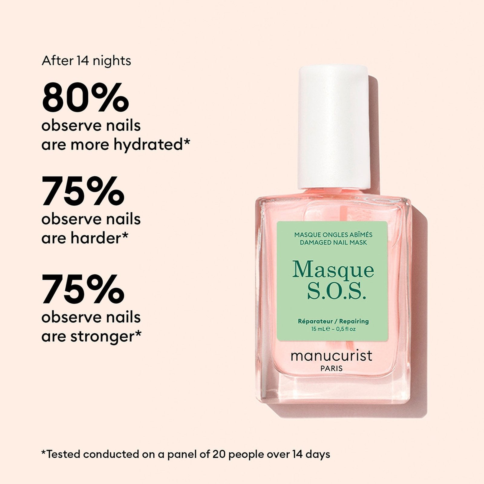 Manucurist S.O.S Damaged Nail Mask 15ml
