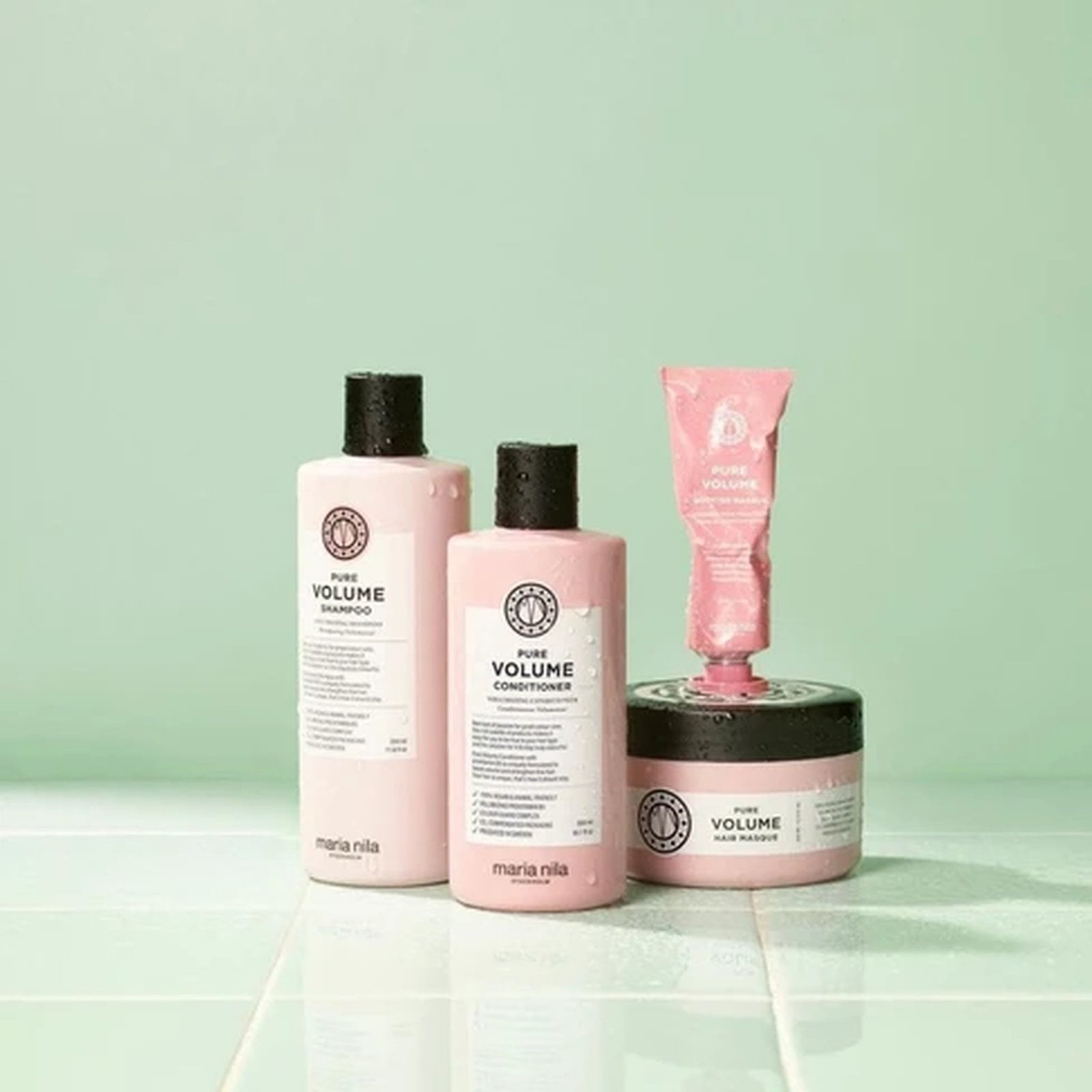 Maria Nila Beauty Bag Pure Volume Shampoo & Conditioner Kit