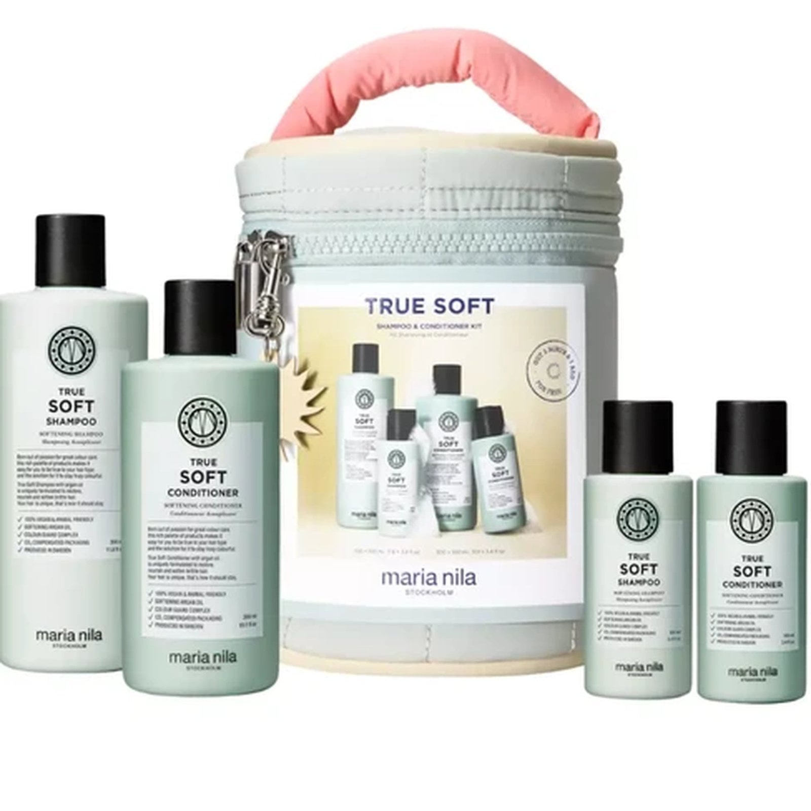 Maria Nila Beauty Bag True Soft Shampoo & Conditioner Kit