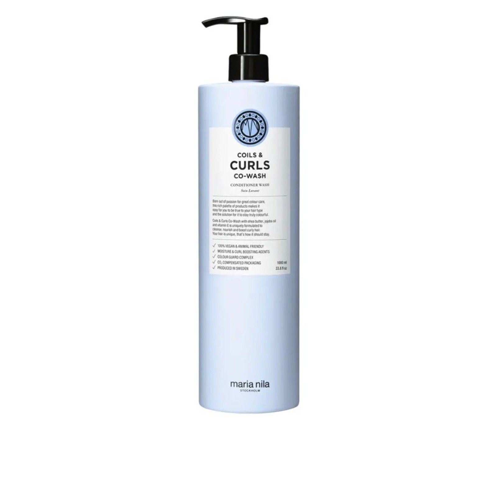 Maria Nila Coils & Curls Co-Wash Conditioner Wash 1L