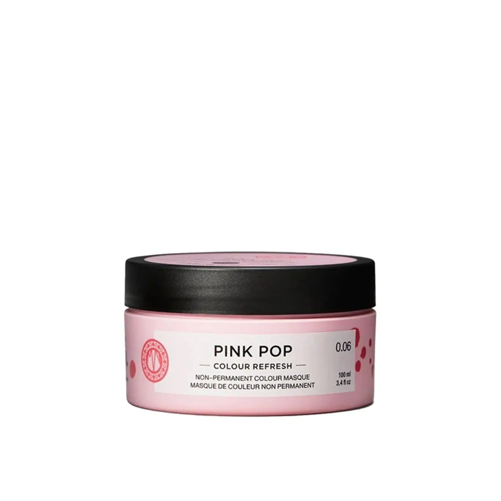 Maria Nila Color Refresh Non-Permanent Color Mask 0.06 Pink Pop 100ml (3.4floz)
