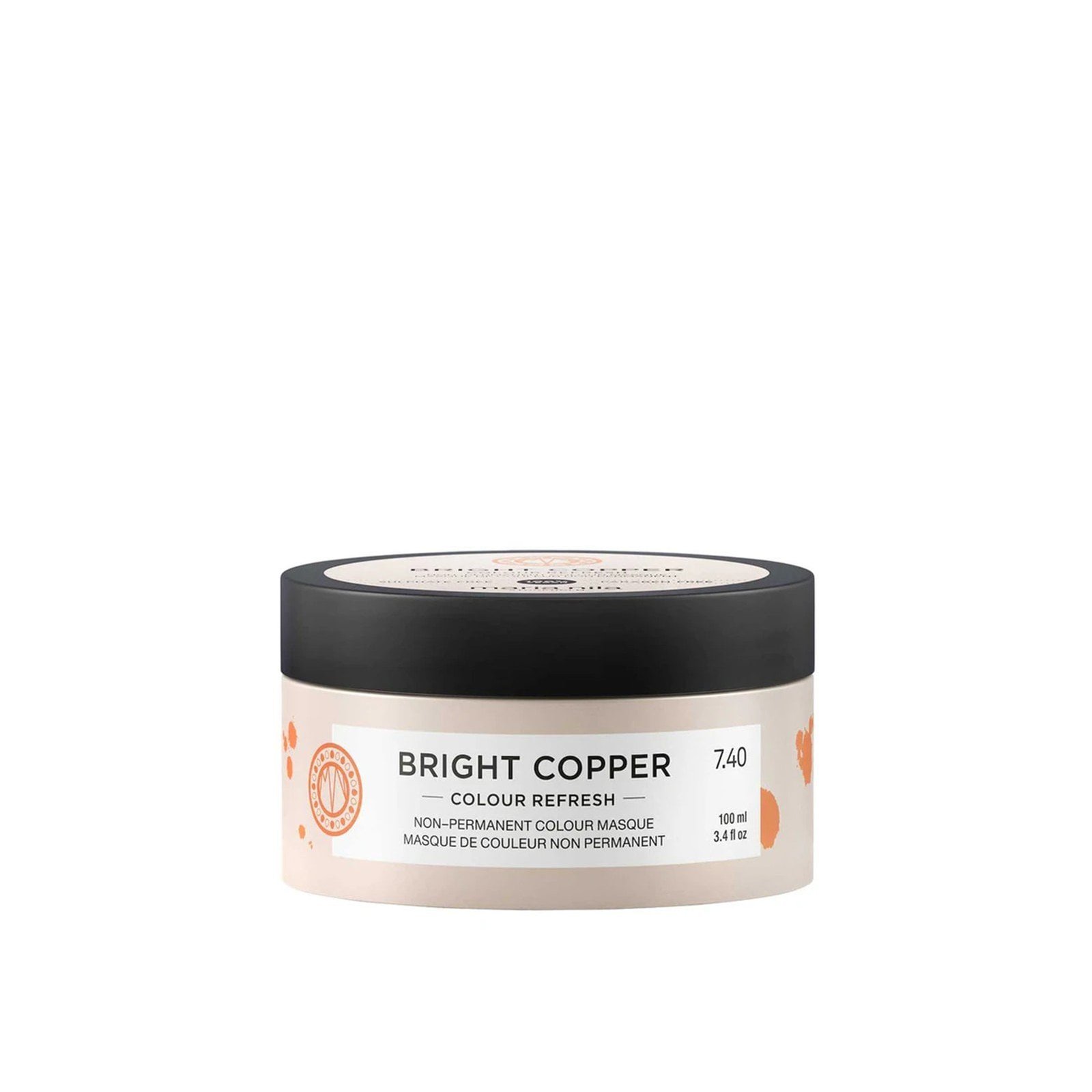 Maria Nila Color Refresh Non-Permanent Color Mask 7.40 Bright Copper 100ml