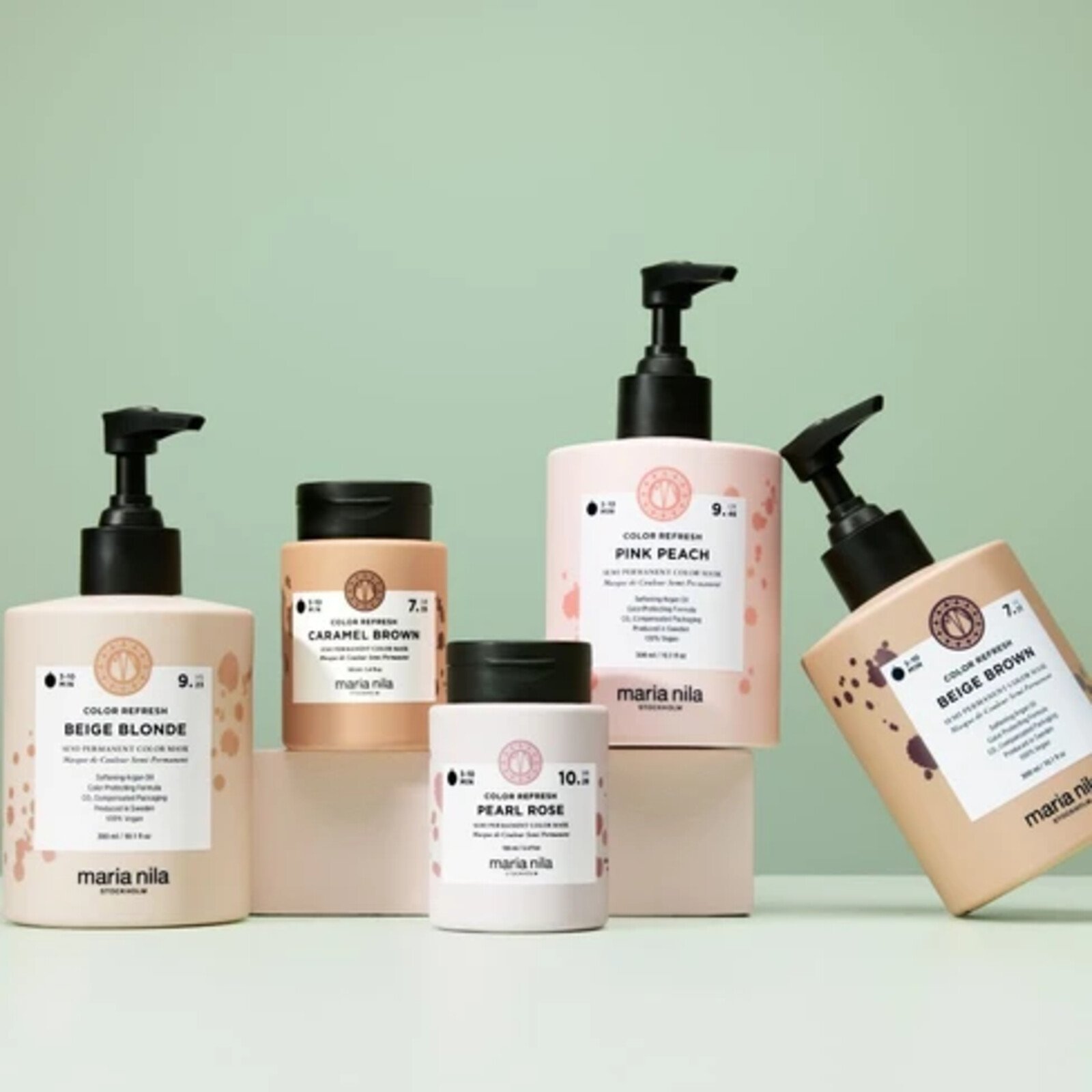 Maria Nila Color Refresh Semi-Permanent Color Mask 0.22 Vivid Violet 300ml (10.1floz)