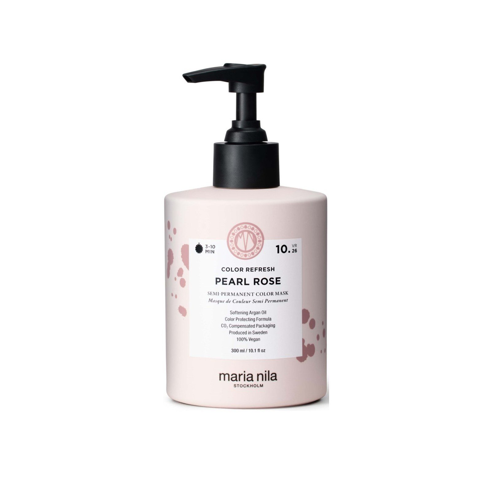 Maria Nila Color Refresh Semi-Permanent Color Mask 10.26 Pearl Rose 300ml (10.1floz)