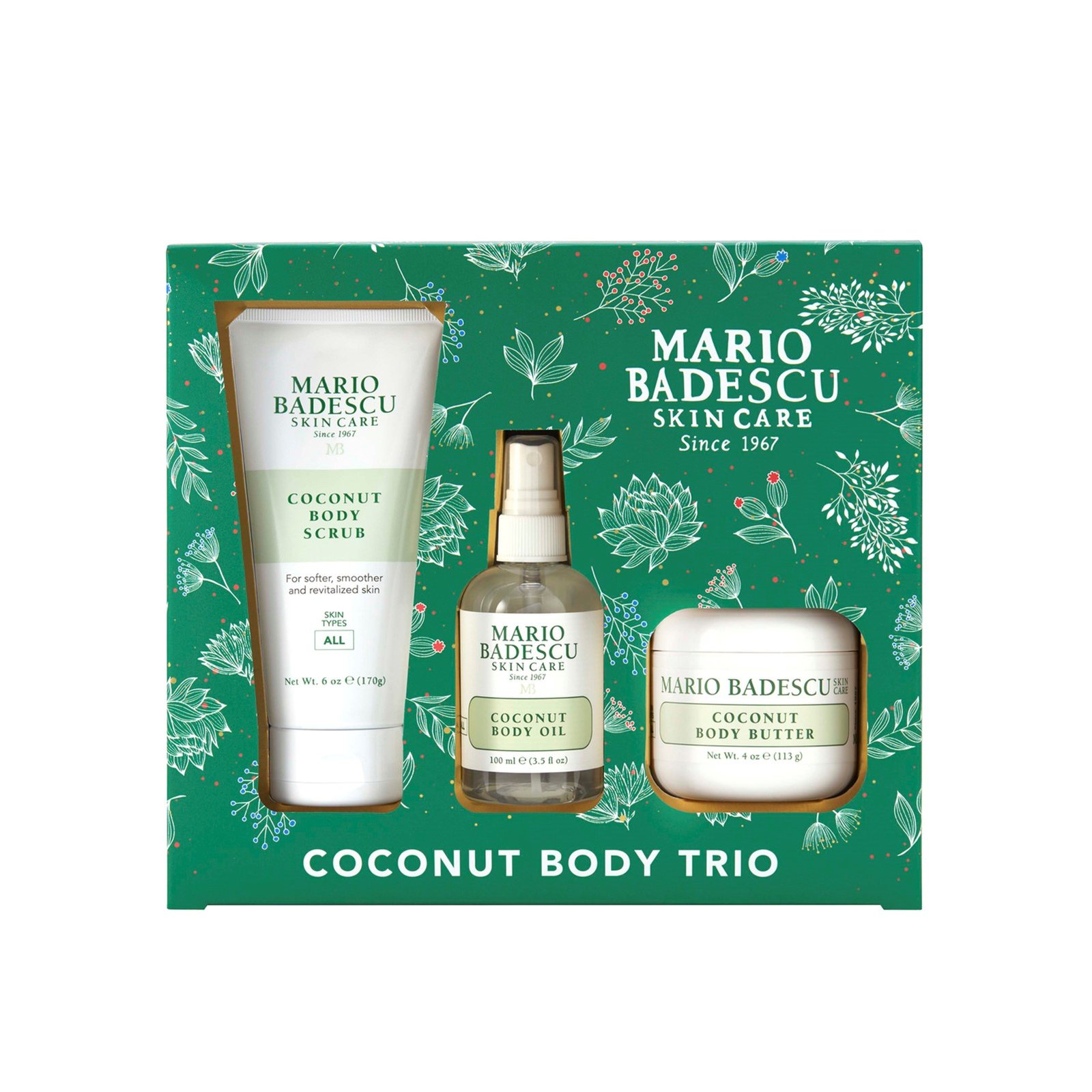 Mario Badescu Coconut Body Trio Coffret
