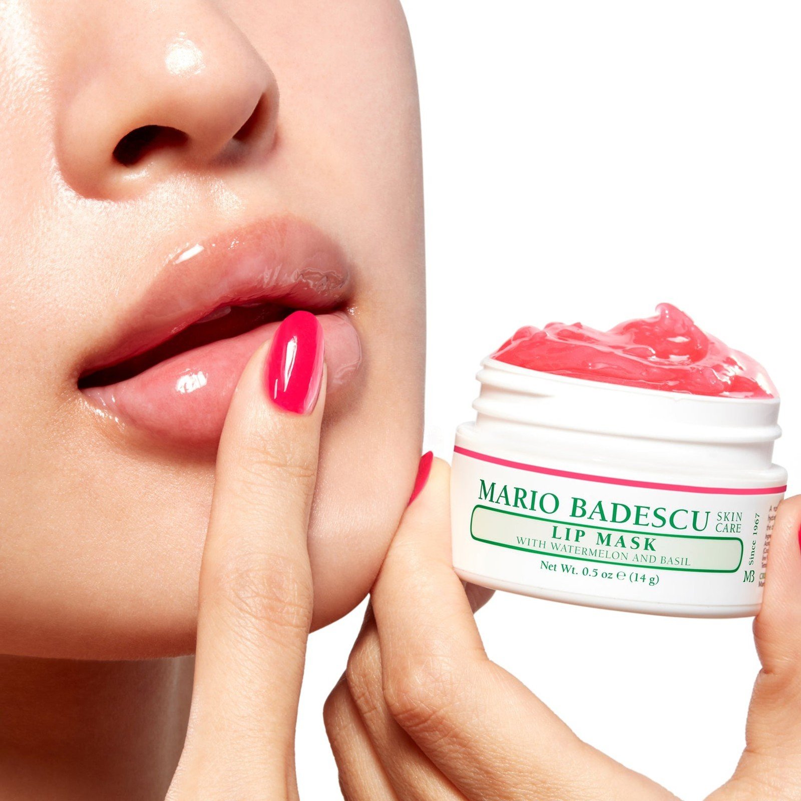 Mario Badescu Lip Mask with Watermelon and Basil 14g (0.5oz)