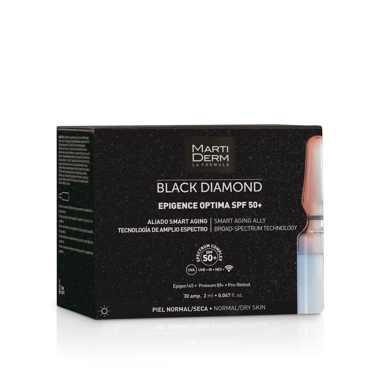 Martiderm Black Diamond Epigence Optima SPF50+ 30x2ml (30x0.07fl oz)