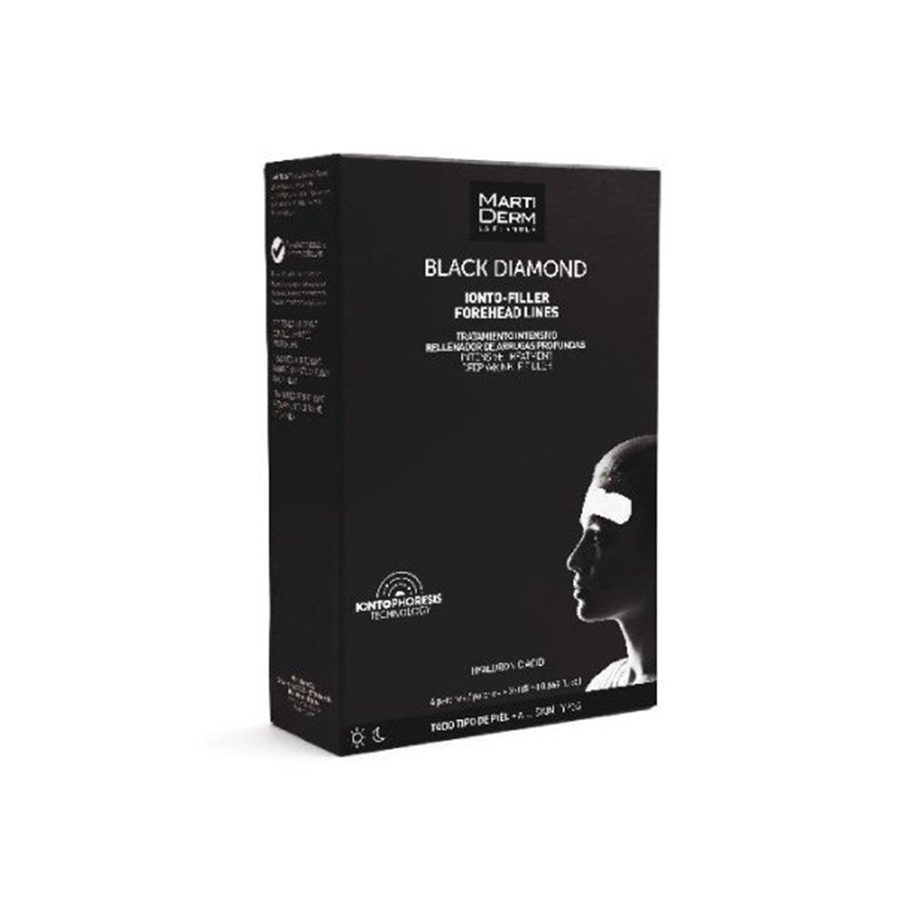 Martiderm Black Diamond Ionto-Filler Forehead Lines 4 patches+5ml