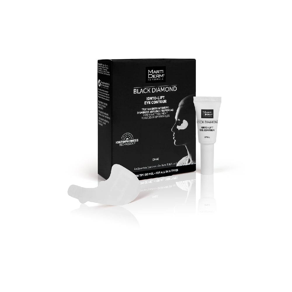 Martiderm Black Diamond Ionto-Lift Eye Contour 4x2 patches+4ml