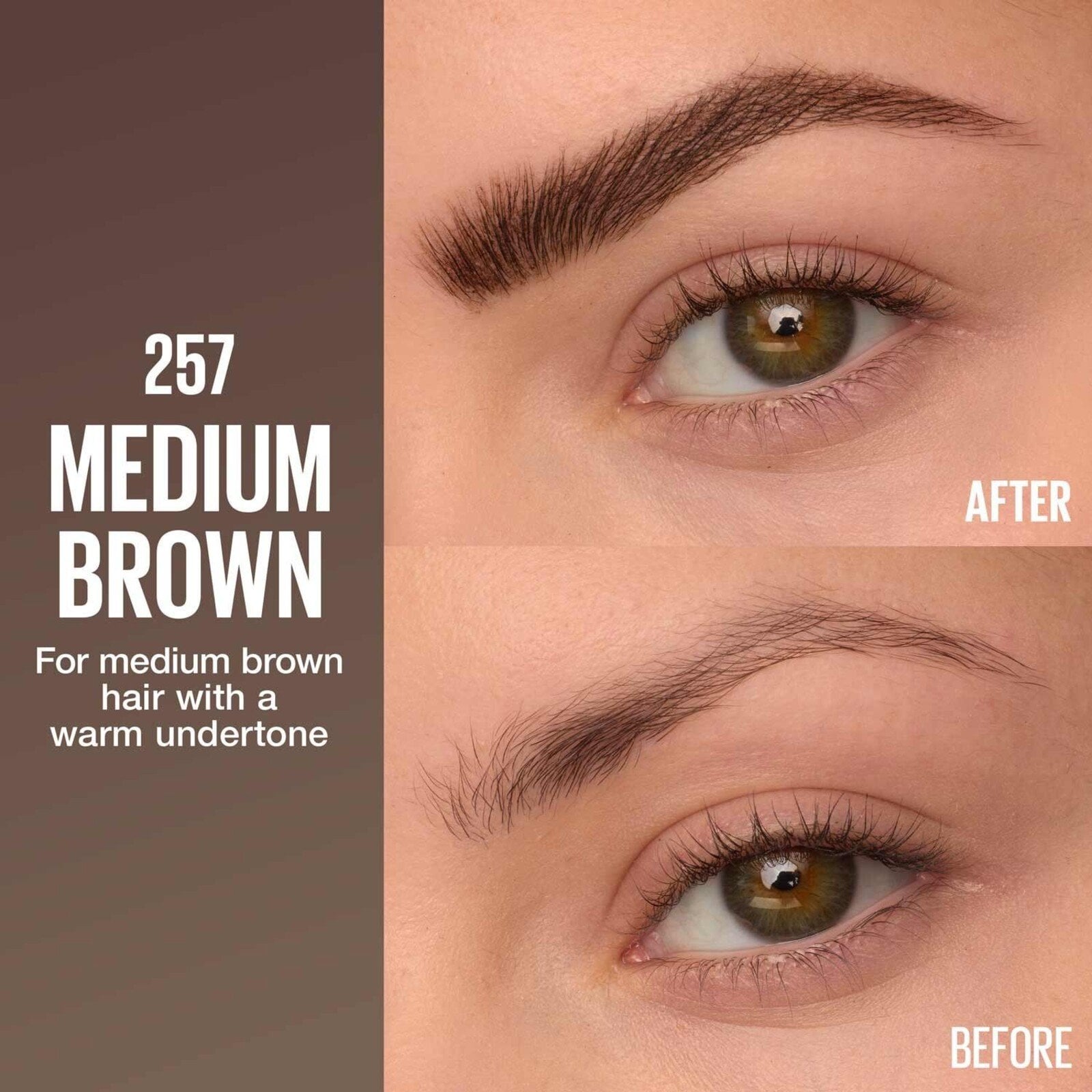 Maybelline Brow Inserts Brow Multiplying Tool 04 Medium Brown