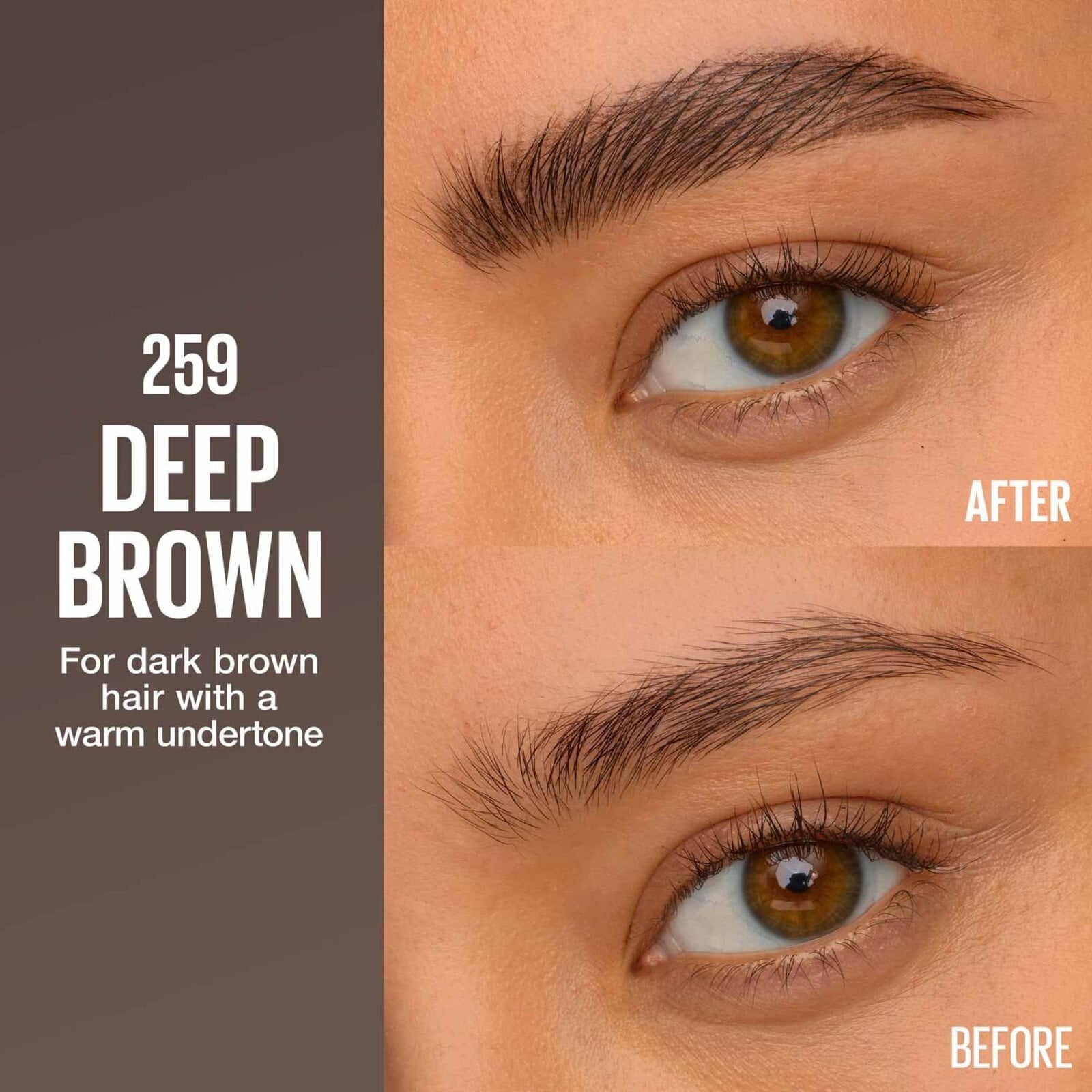 Maybelline Brow Inserts Brow Multiplying Tool 05 Deep Brown