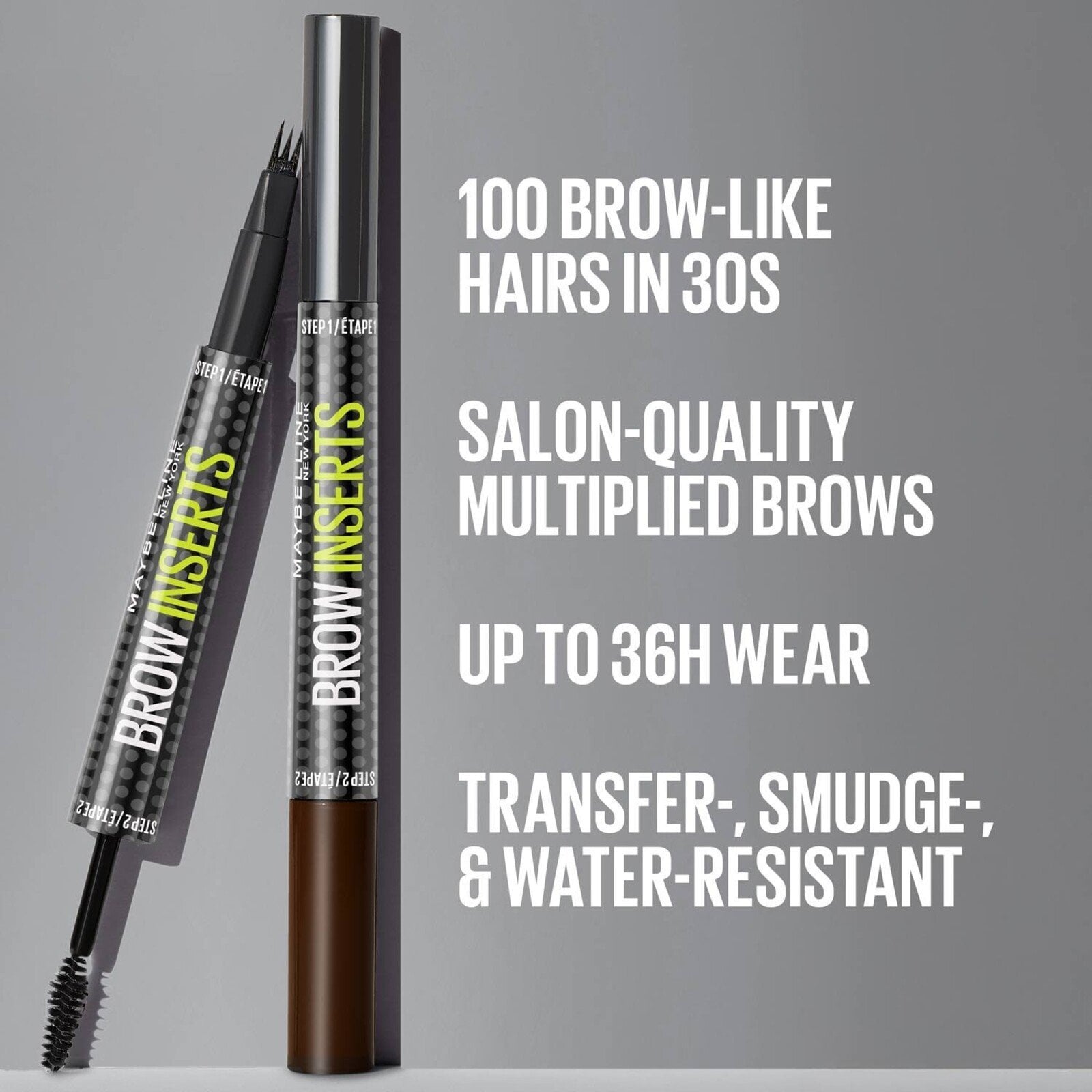 Maybelline Brow Inserts Brow Multiplying Tool 05 Deep Brown