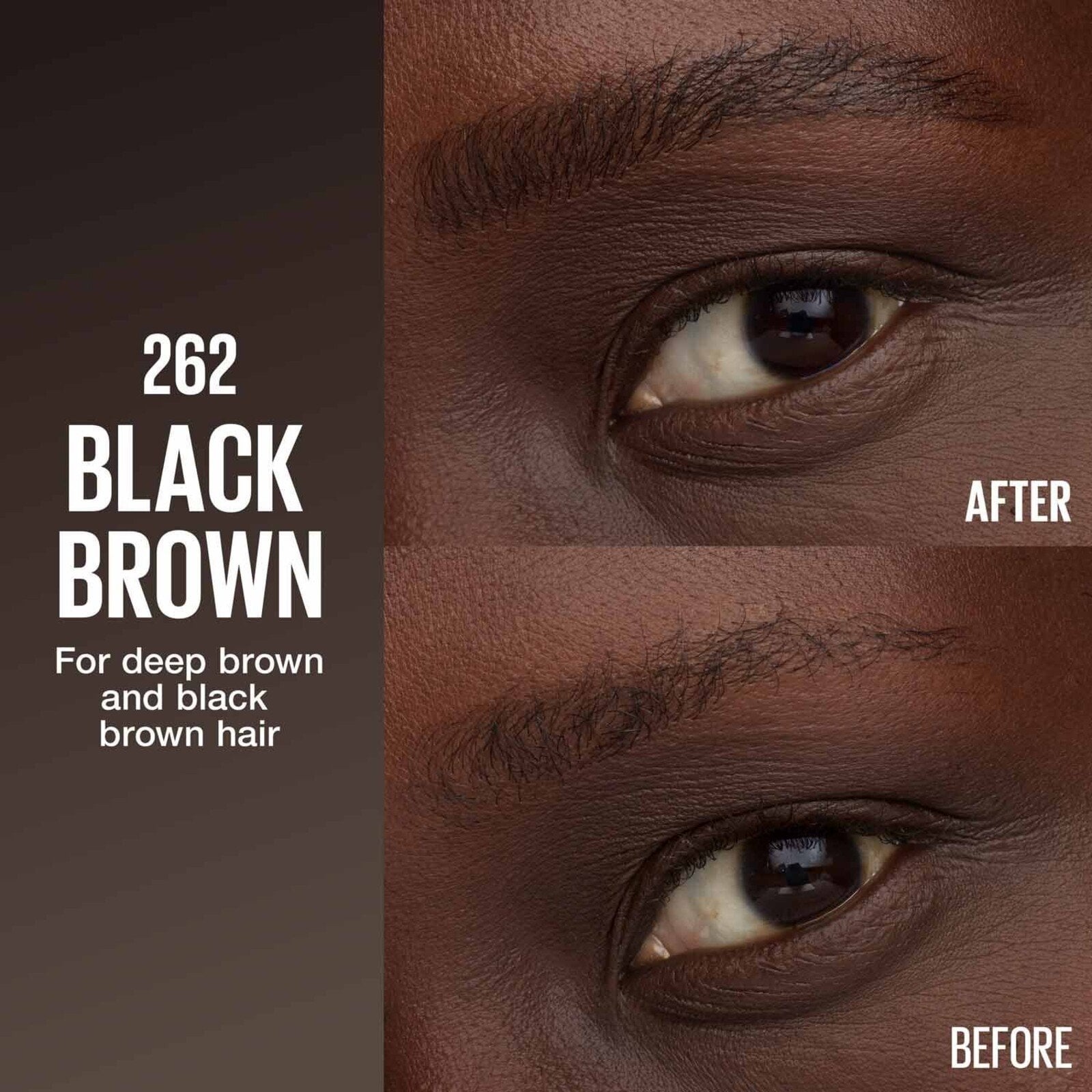 Maybelline Brow Inserts Brow Multiplying Tool 06 Black Brown