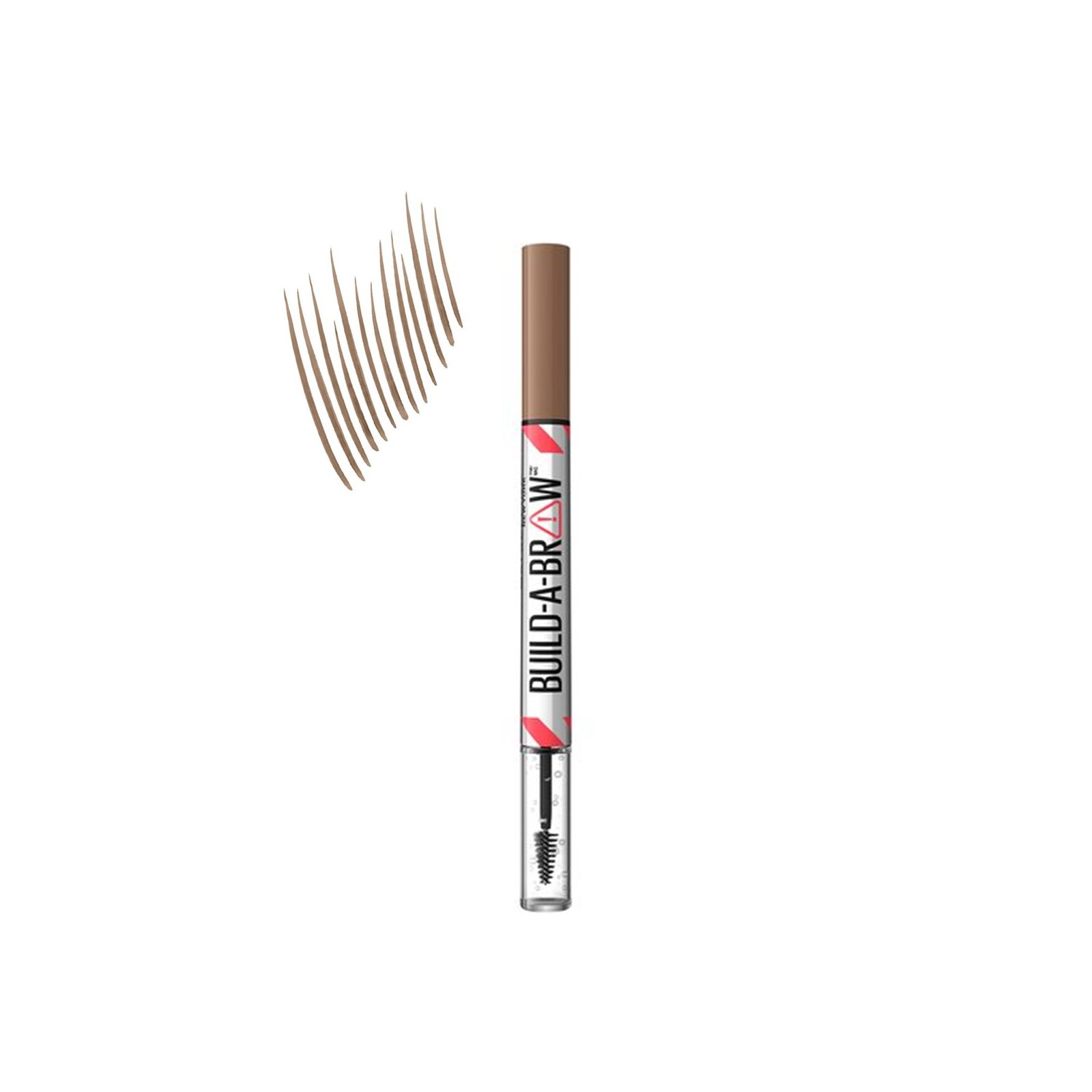 Maybelline Build-A-Brow 2-In-1 Brow Pen + Sealing Gel 255 Soft Brown
