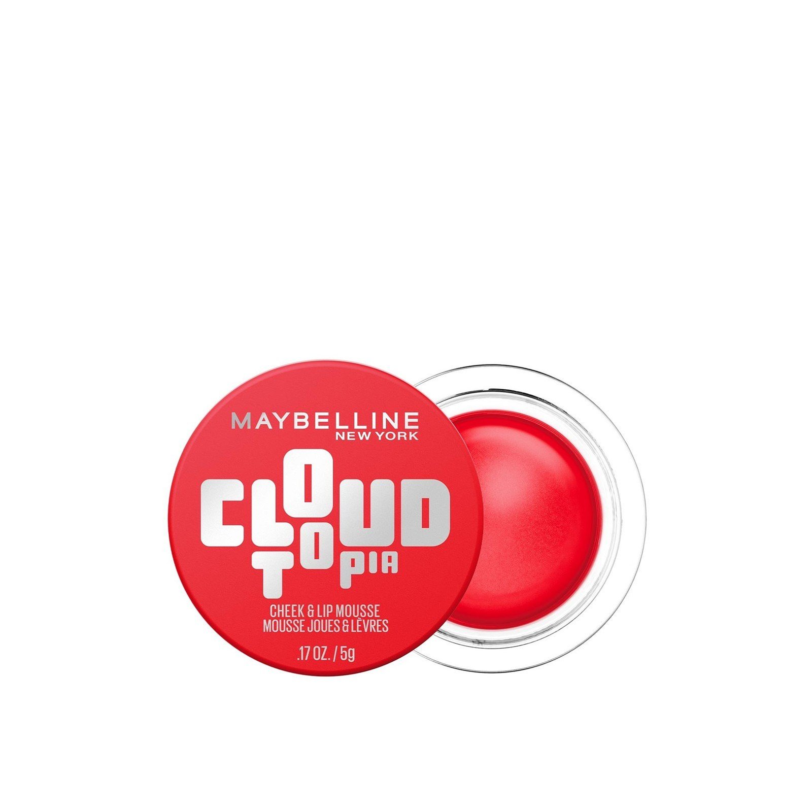 Maybelline Cloudtopia Cheek & Lip Mousse Blush 03 Divine Crimson 5g