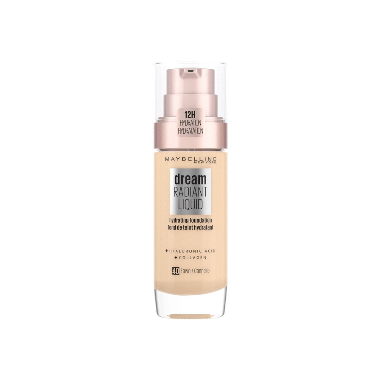 Maybelline Dream Radiant Liquid Hydrating Foundation 40 Fawn 30ml