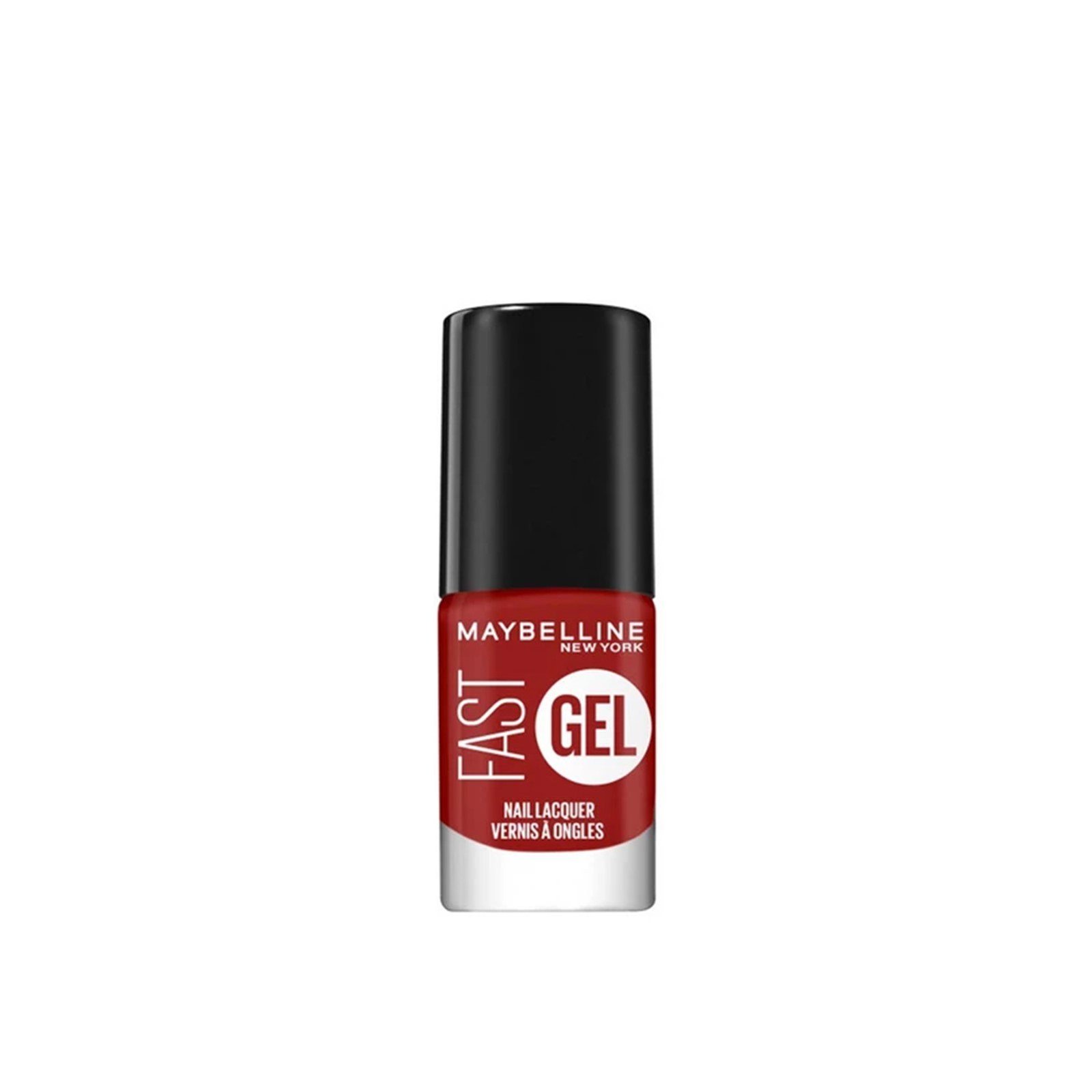 Maybelline Fast Gel Nail Polish 12 Rebeld Red 6.7ml (0.23 fl oz)