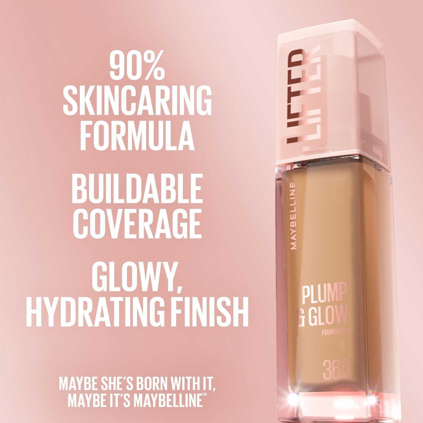 Maybelline Lifter Plump & Glow Foundation SPF15 116 30ml