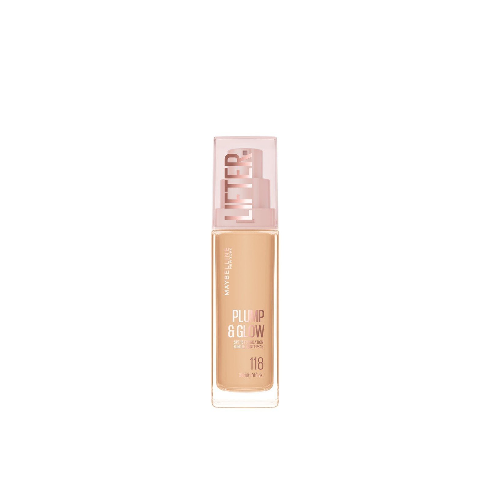 Maybelline Lifter Plump & Glow Foundation SPF15
