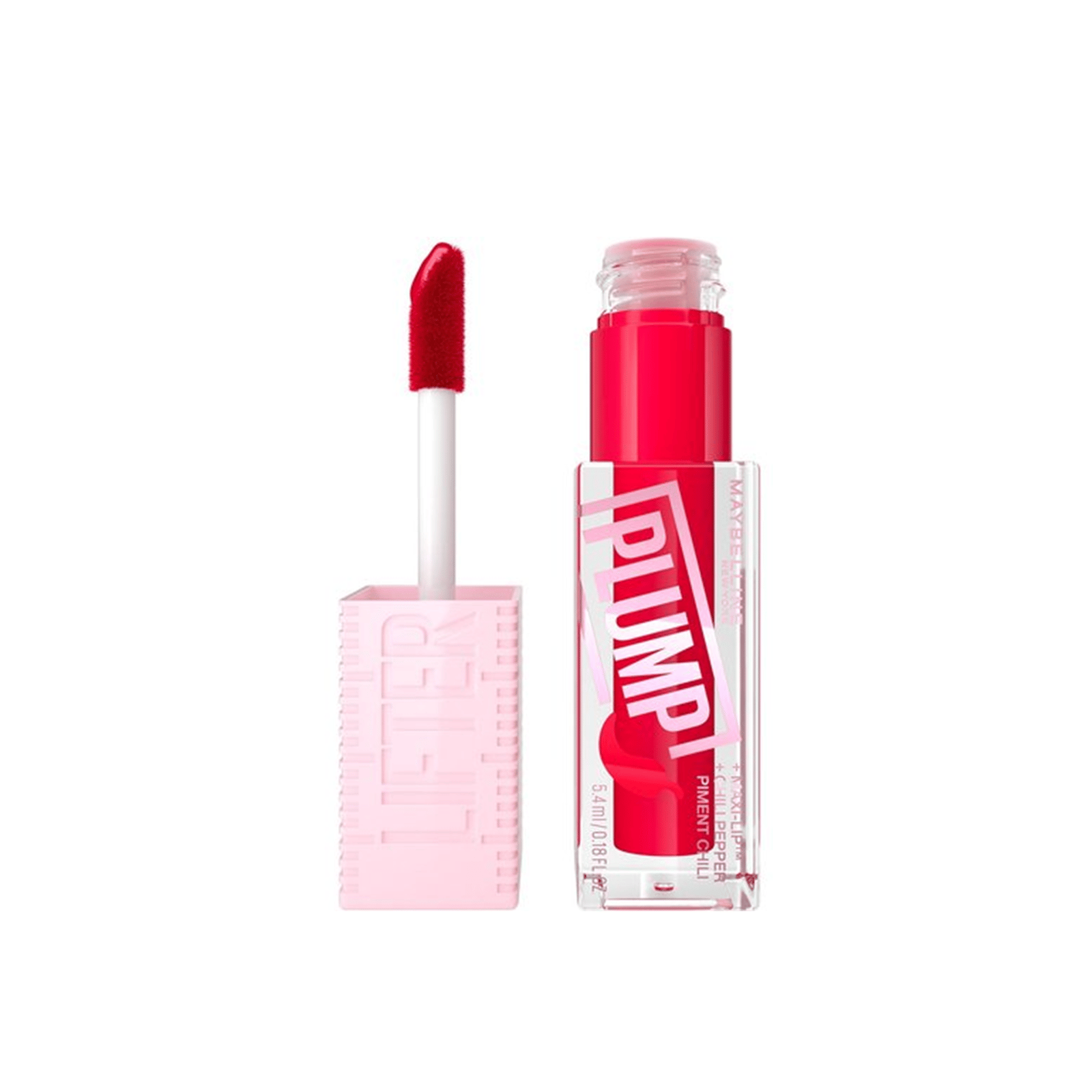 Maybelline Lifter Plump Lip Plumping Gloss 004 Red Flag 5.4ml