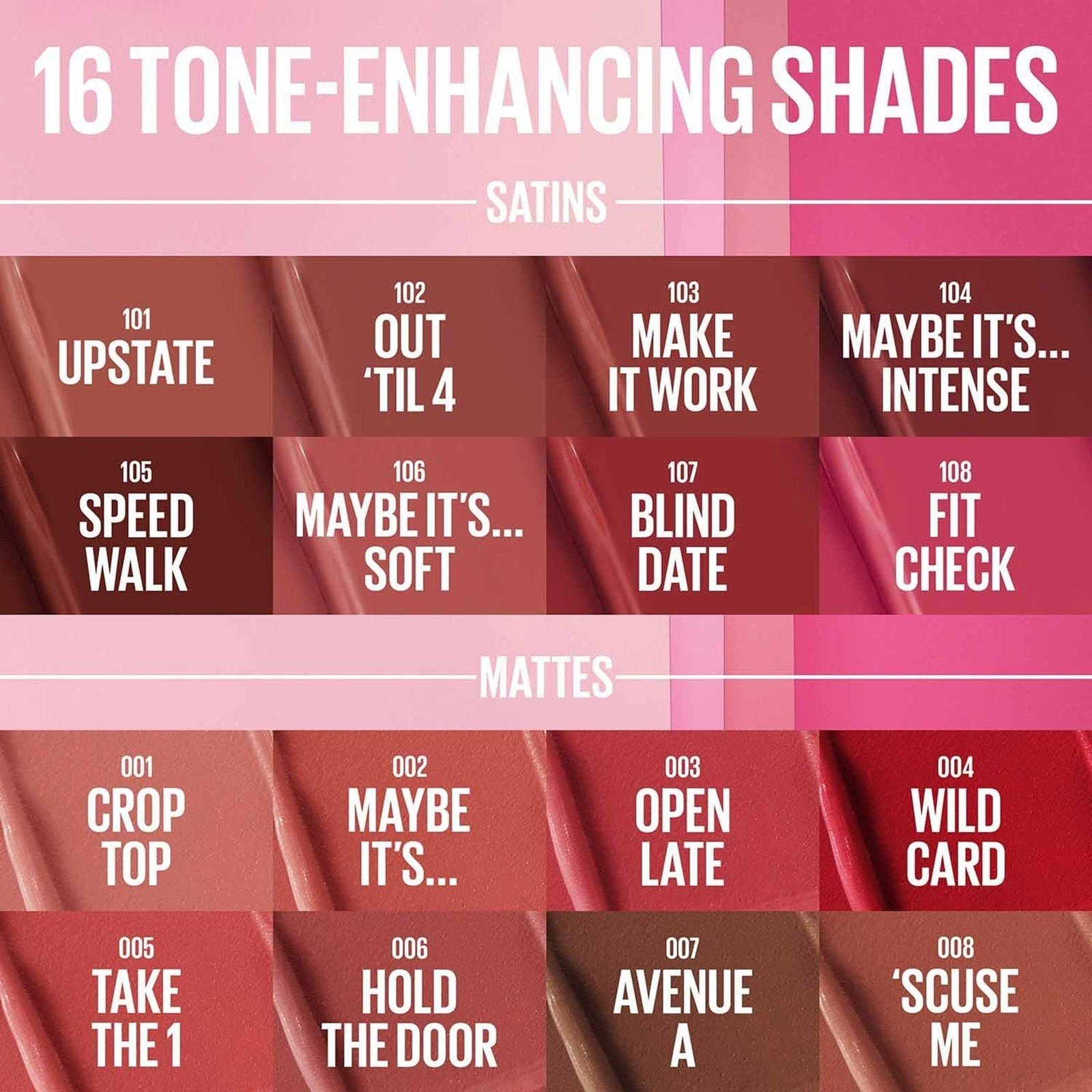 Maybelline Moisturizing Serum Matte Lipstick 008 'Scuse Me