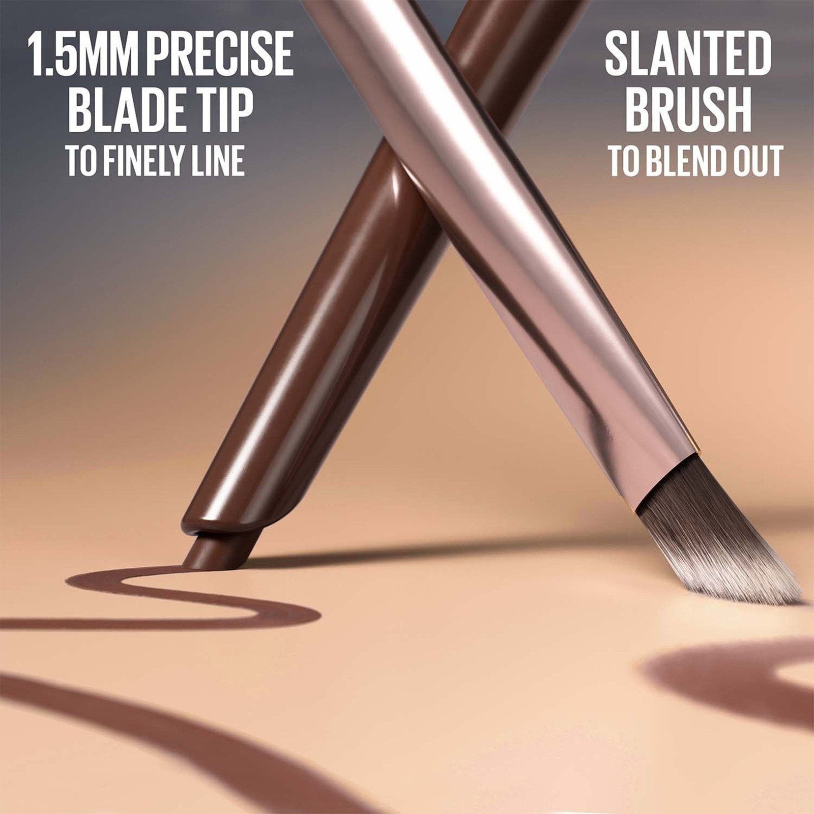 Maybelline Sculpting Stix 2-In-1 Eyeliner & Brush 016 Black Blur