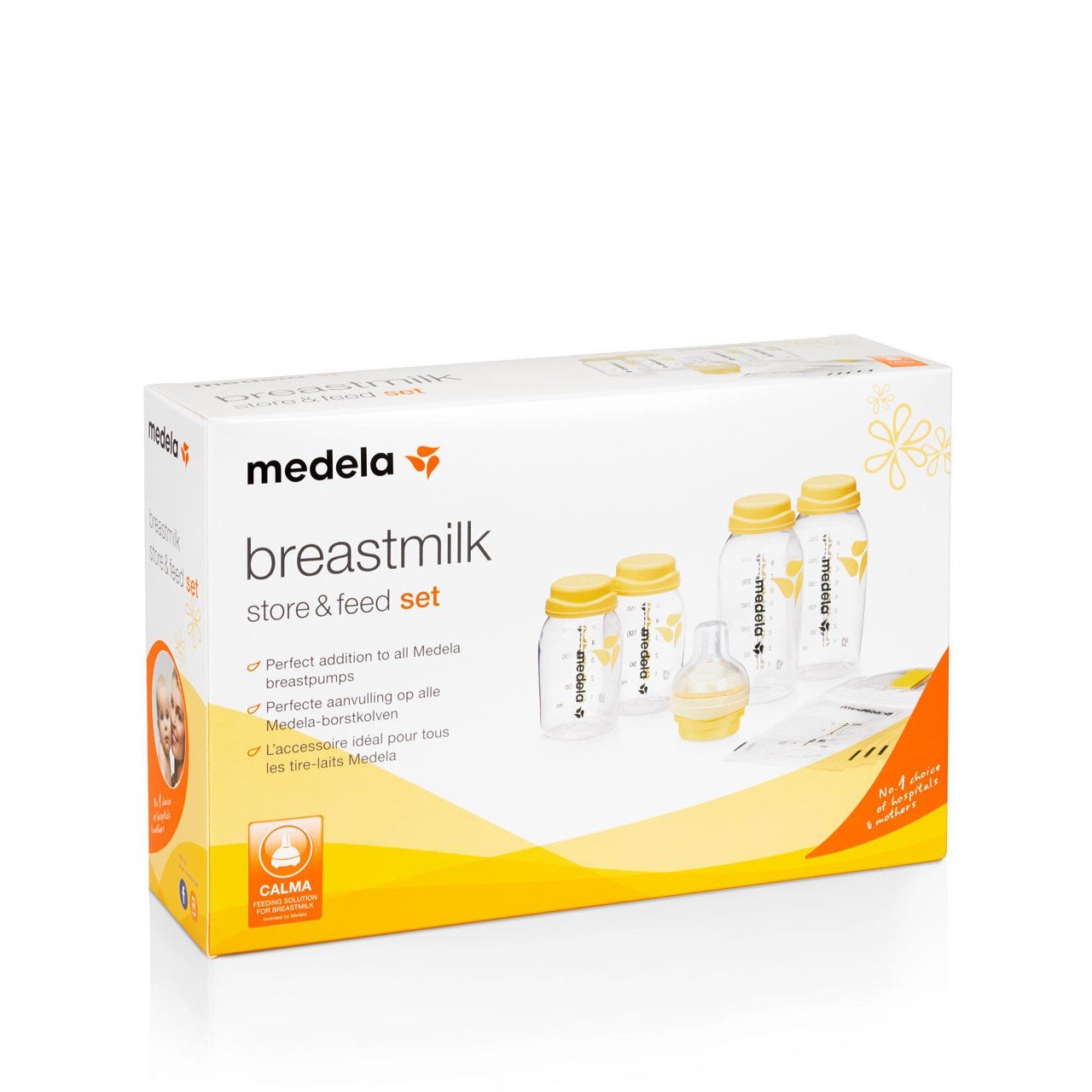 Medela Calma Breastmilk Feeding Set, Official Retailer