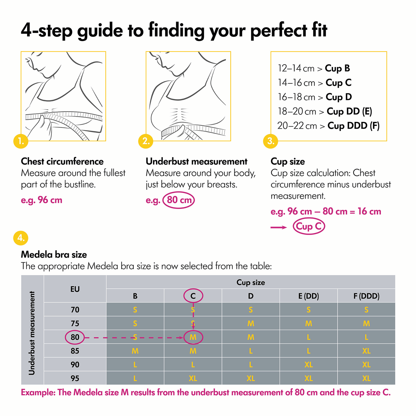 Medela Comfy Bra White Small Size x1