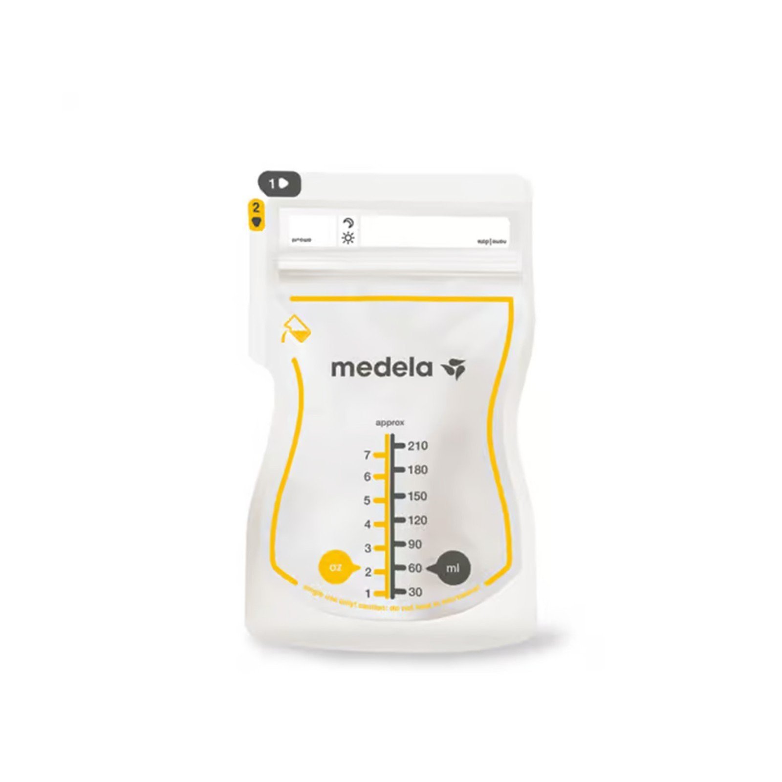 Medela Easy Pour Breast Milk Storage Bags 210ml x50