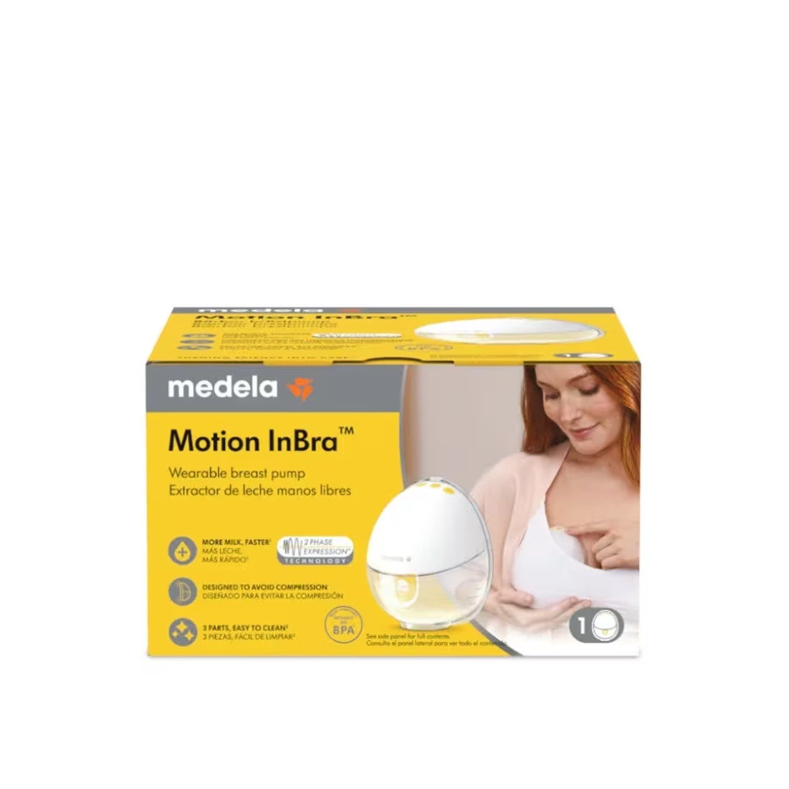 Medela Motion InBra™ Wearable Breast Pump x1