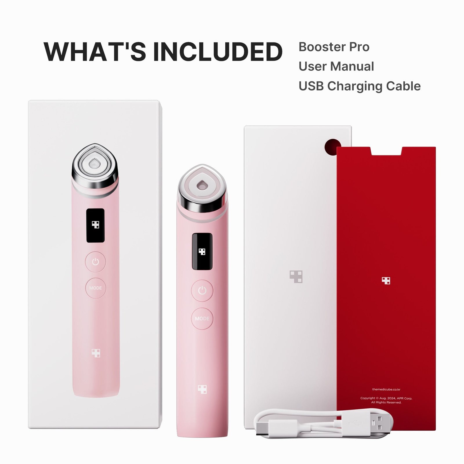 Medicube AGE-R Booster Pro Device Pink Canada