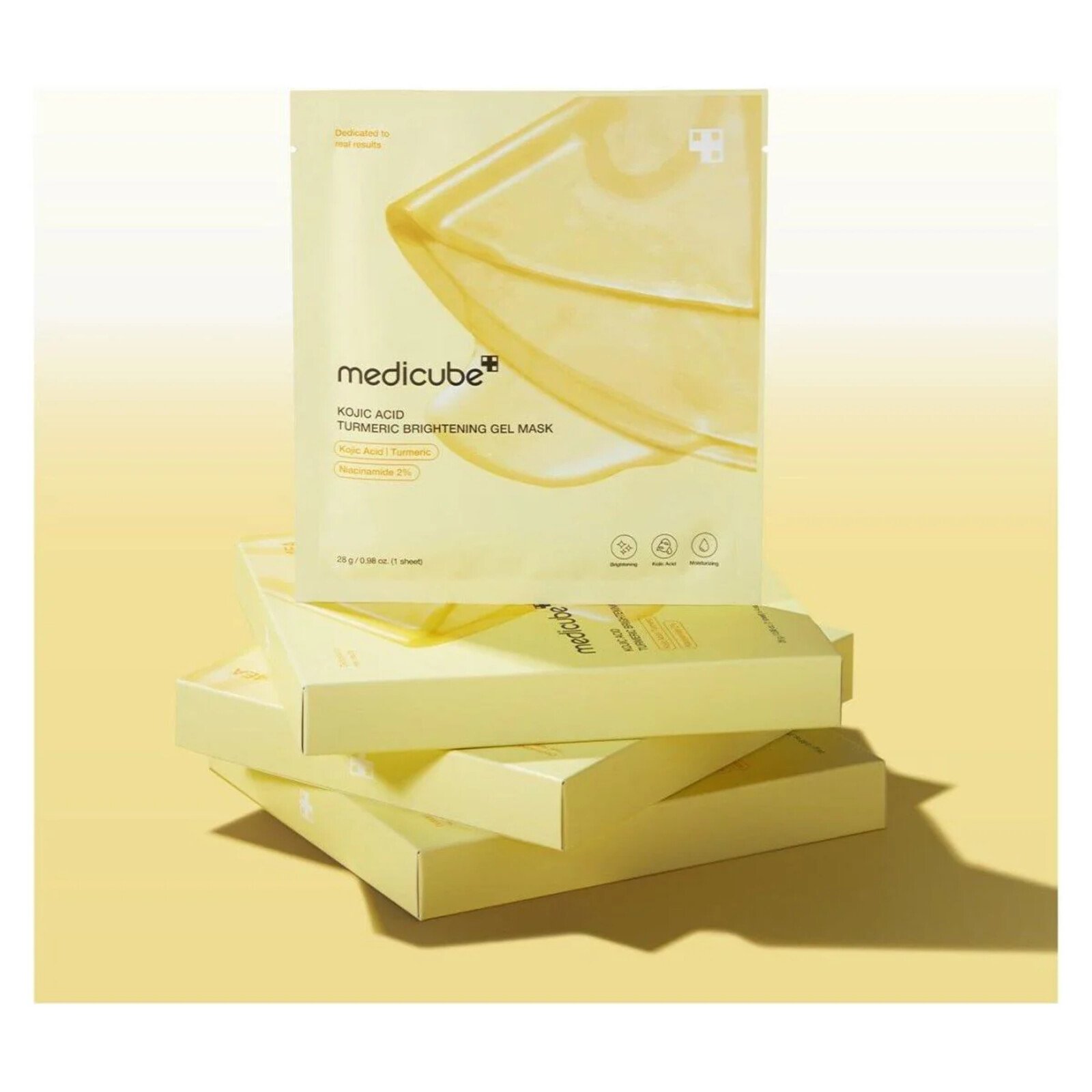 Medicube Kojic Acid Turmeric Brightening Gel Mask 28g (0.98oz)