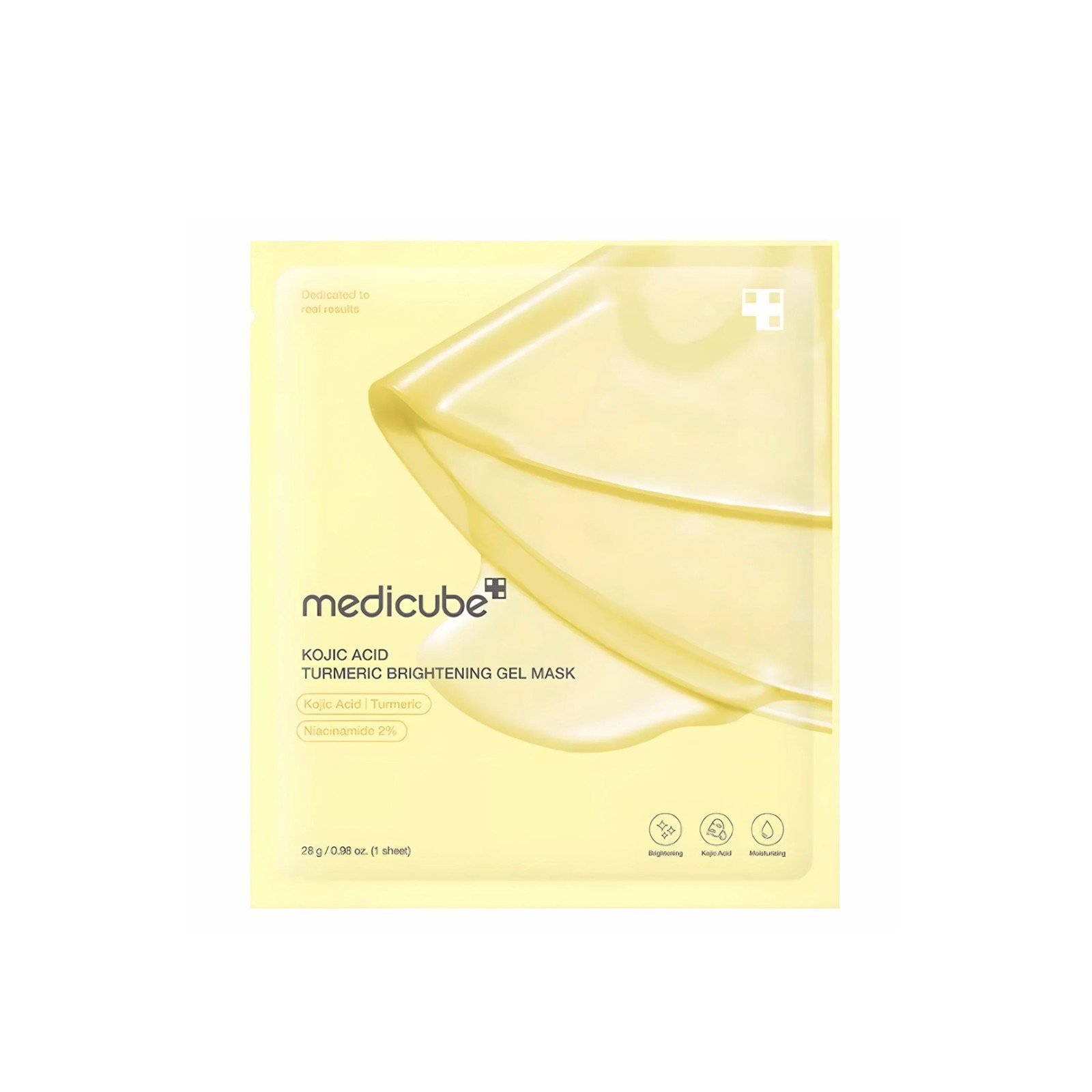 Medicube Kojic Acid Turmeric Brightening Gel Mask 28g (0.98oz)